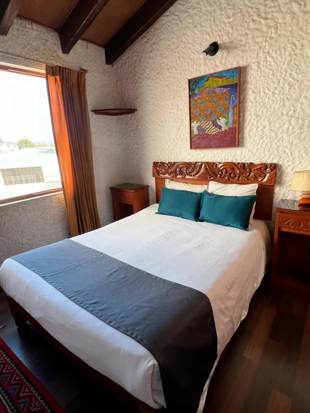 Bed in Hotel La Casa de Tin tin