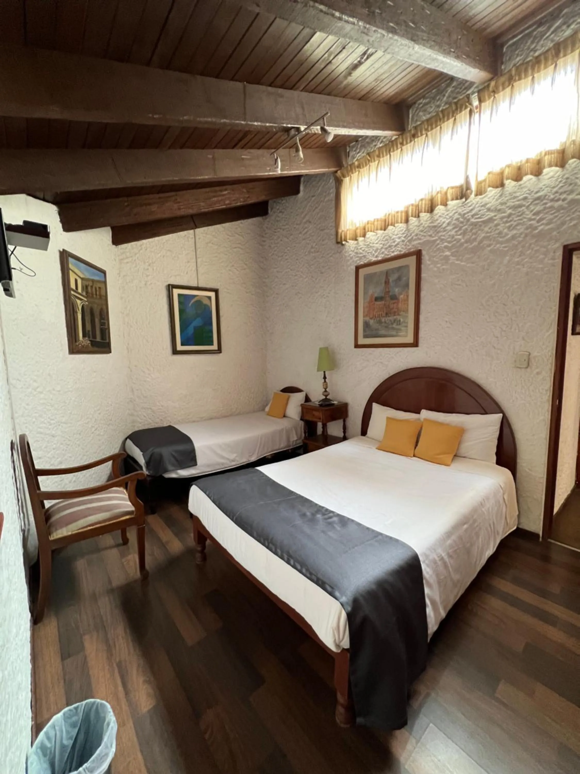 Bed in Hotel La Casa de Tin tin