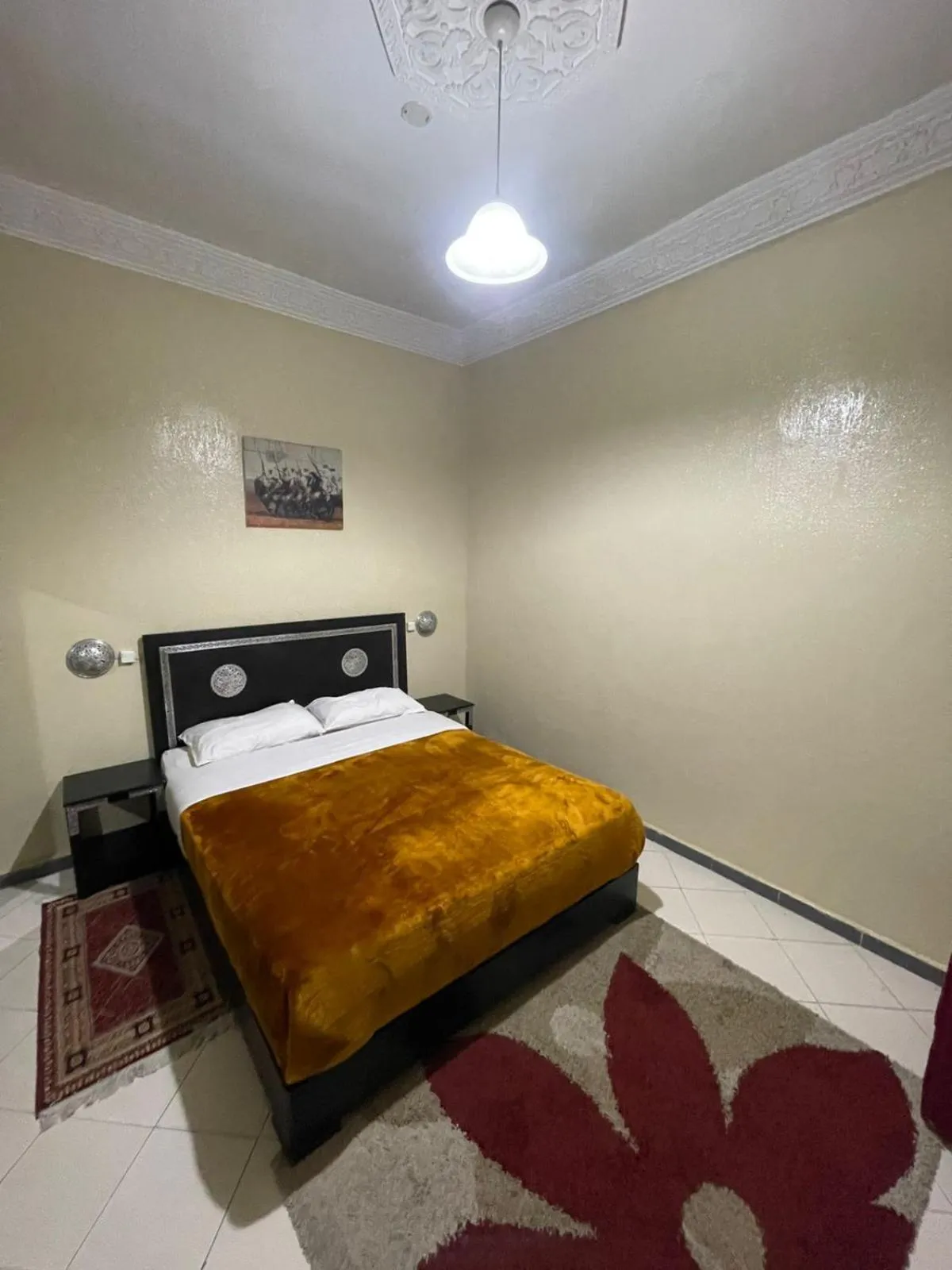 Bed in Hôtel Narjisse