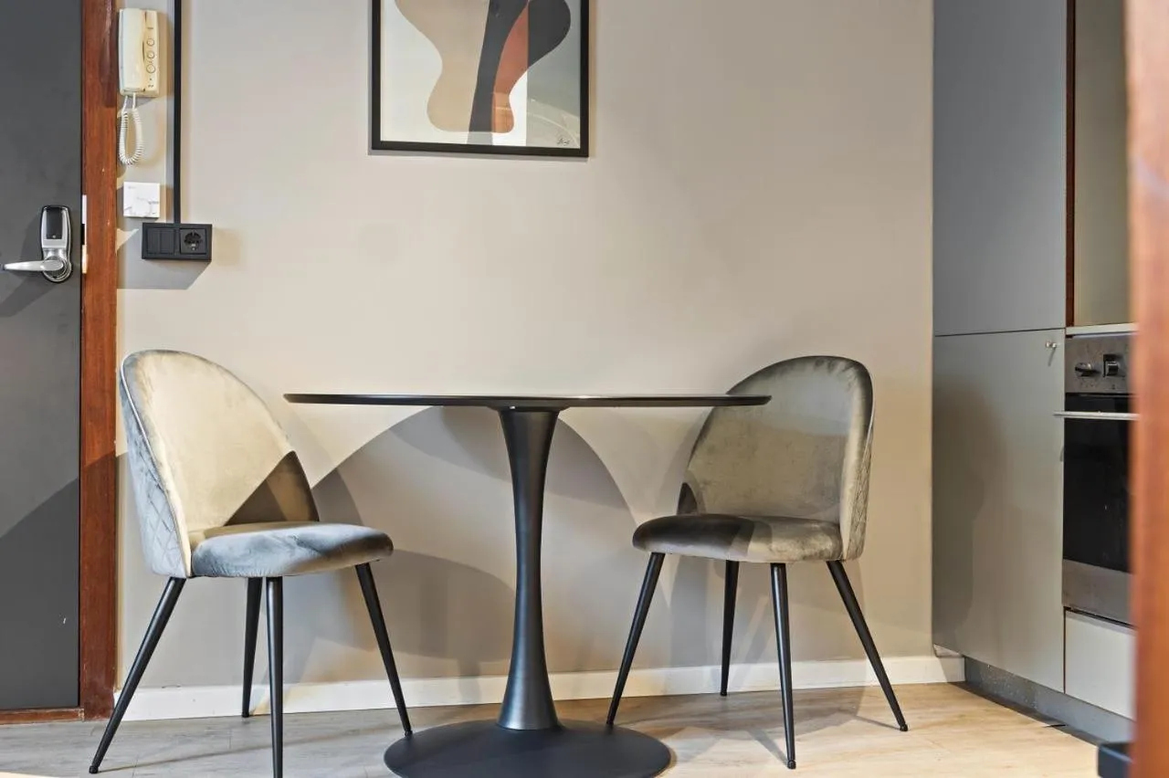 Seating area in Astro Apartments