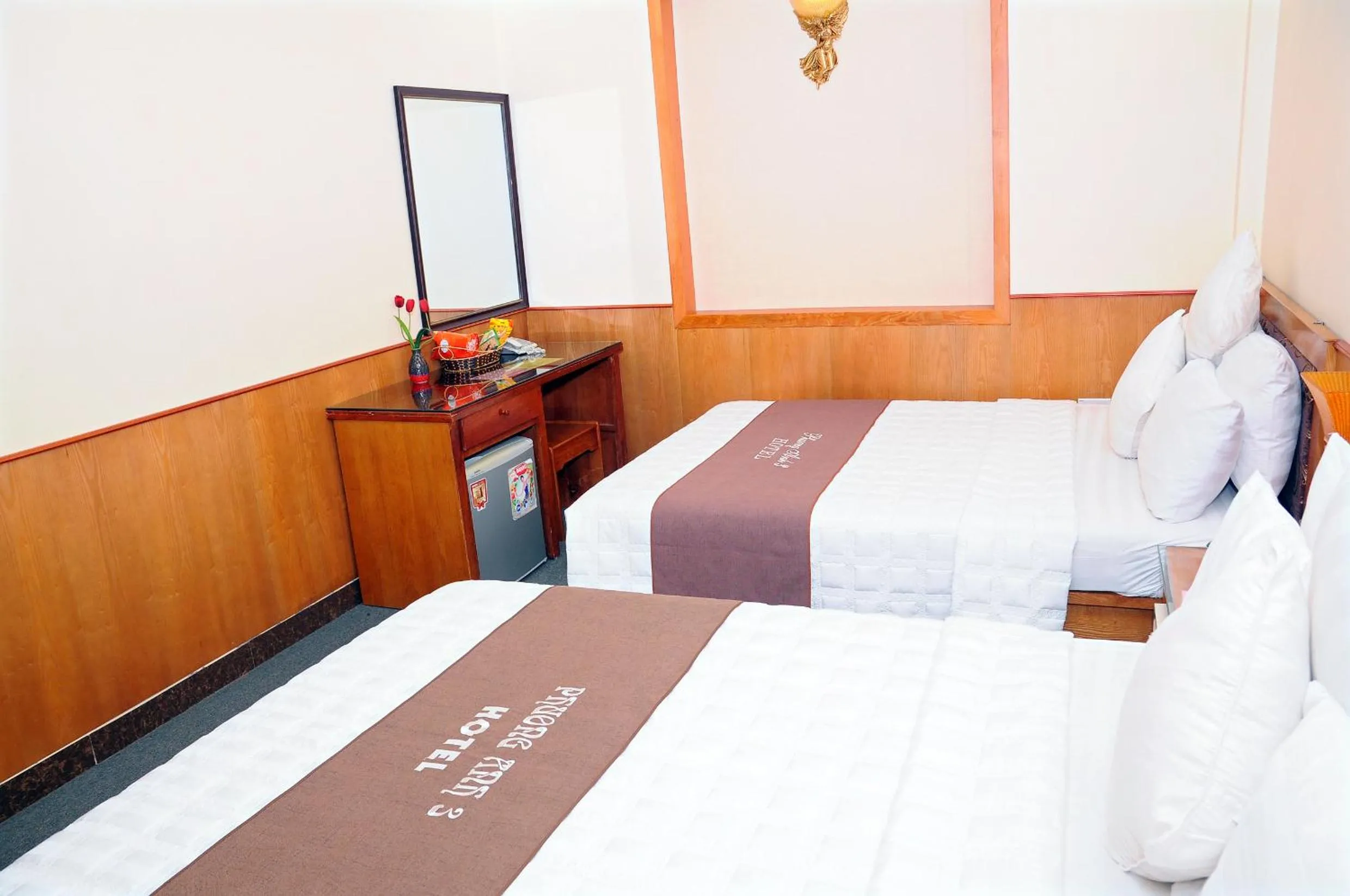 Bed in Phuong Anh 3 Hotel