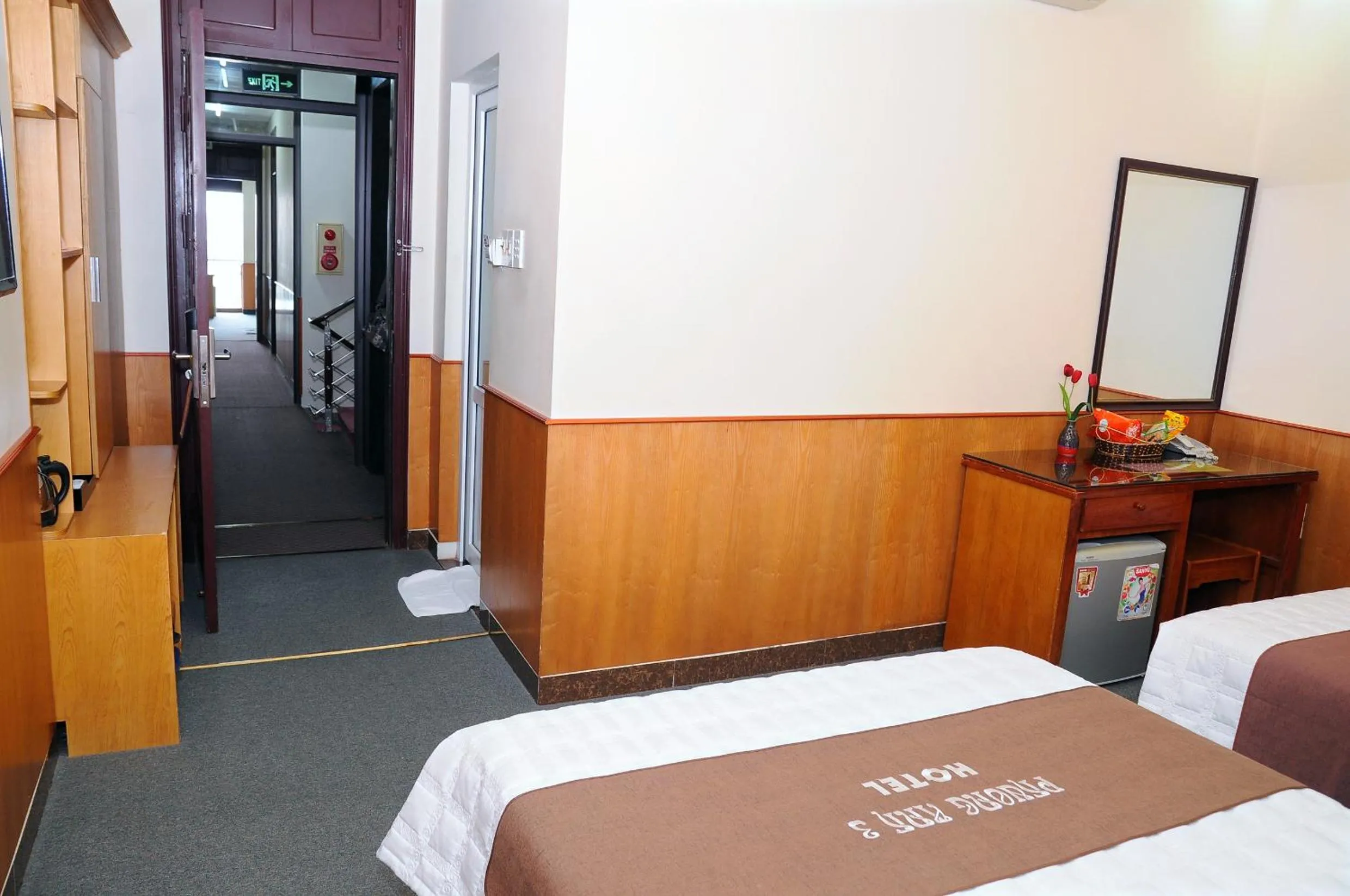 Bed in Phuong Anh 3 Hotel