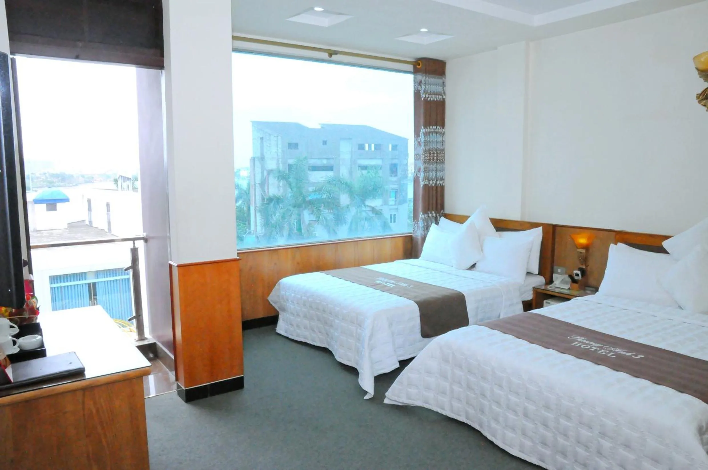 Bed in Phuong Anh 3 Hotel