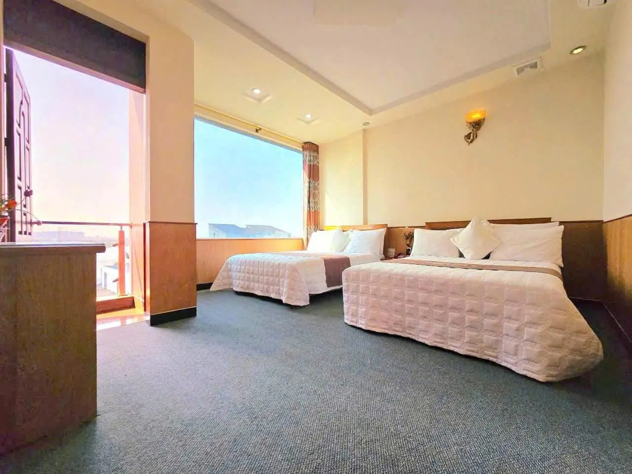 Bed in Phuong Anh 3 Hotel