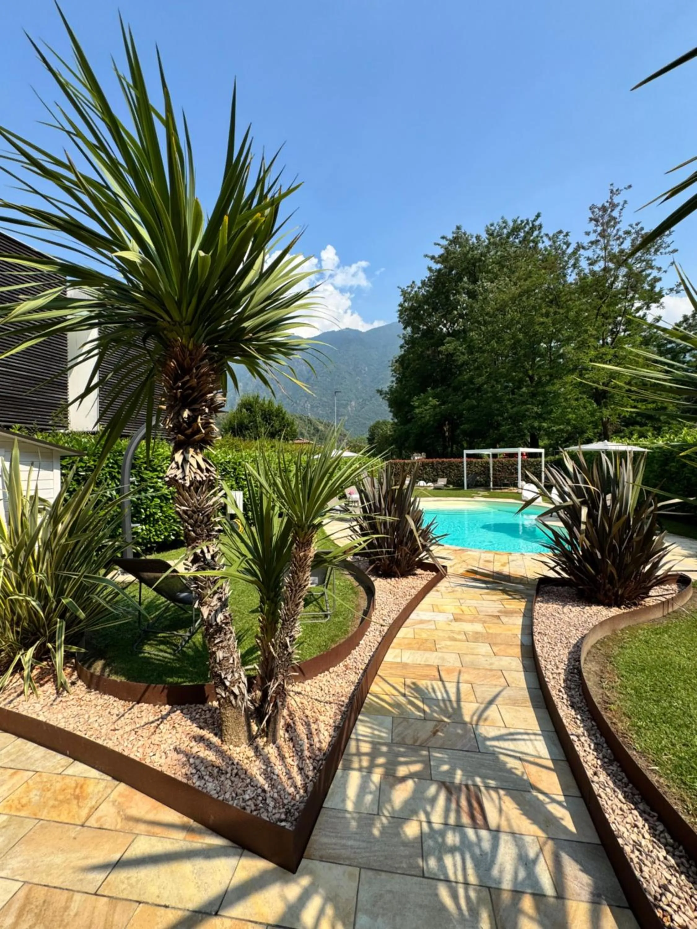 Natural landscape in Hotel Brescia