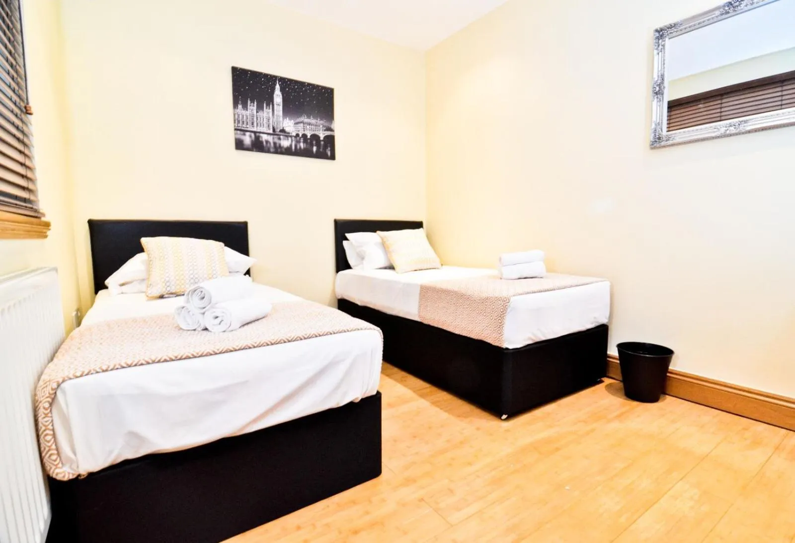 Bed in Thames View House Surrey Quays