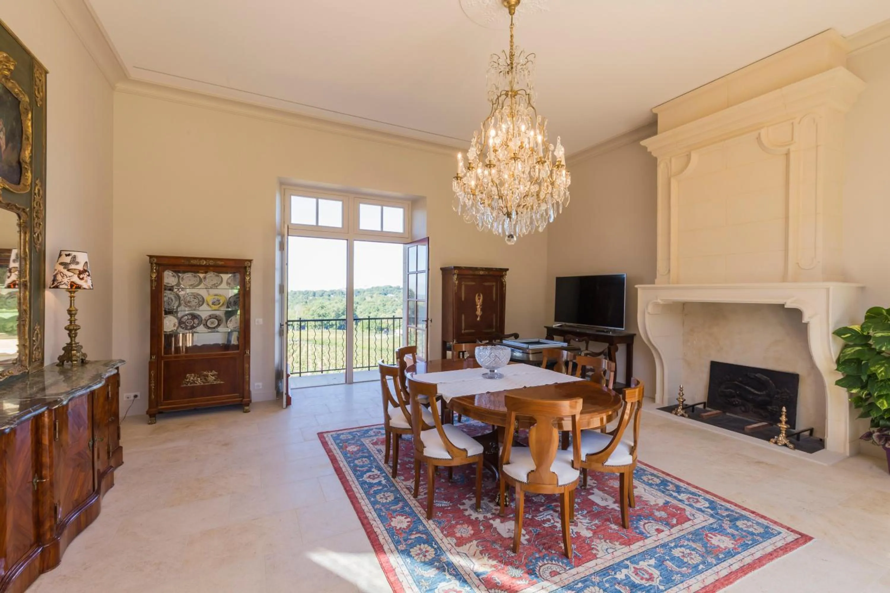 Dining area in Chambres d'hôtes de Château Renon