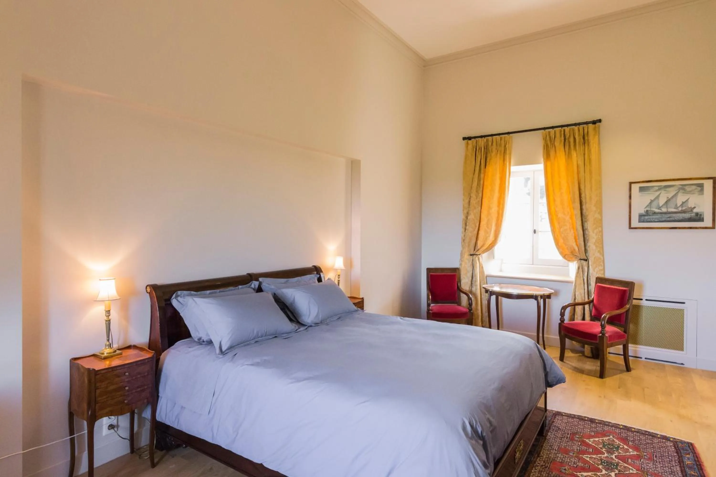 Bed in Chambres d'hôtes de Château Renon