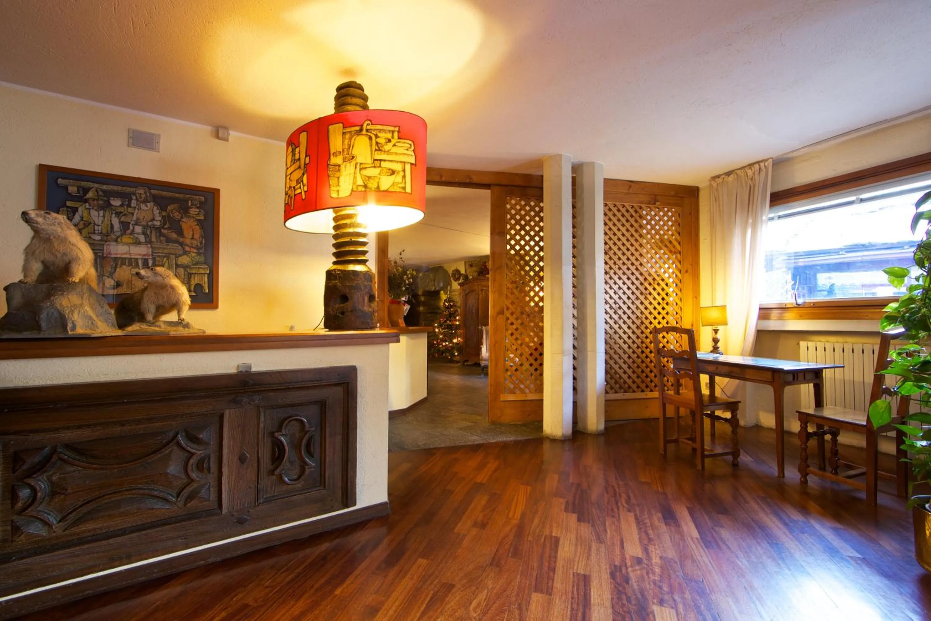 Lobby or reception in Hotel Dolonne