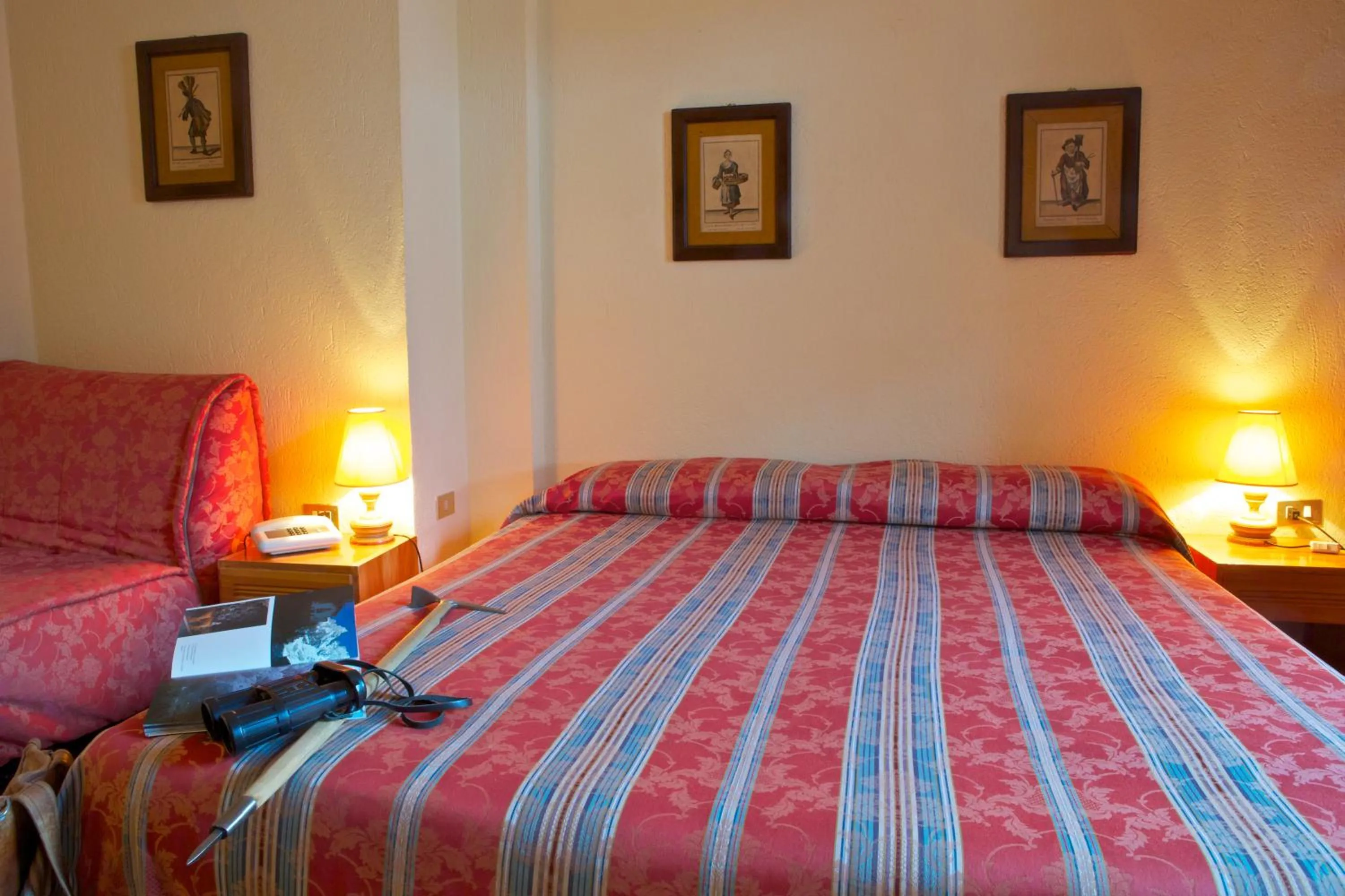 Bed in Hotel Dolonne