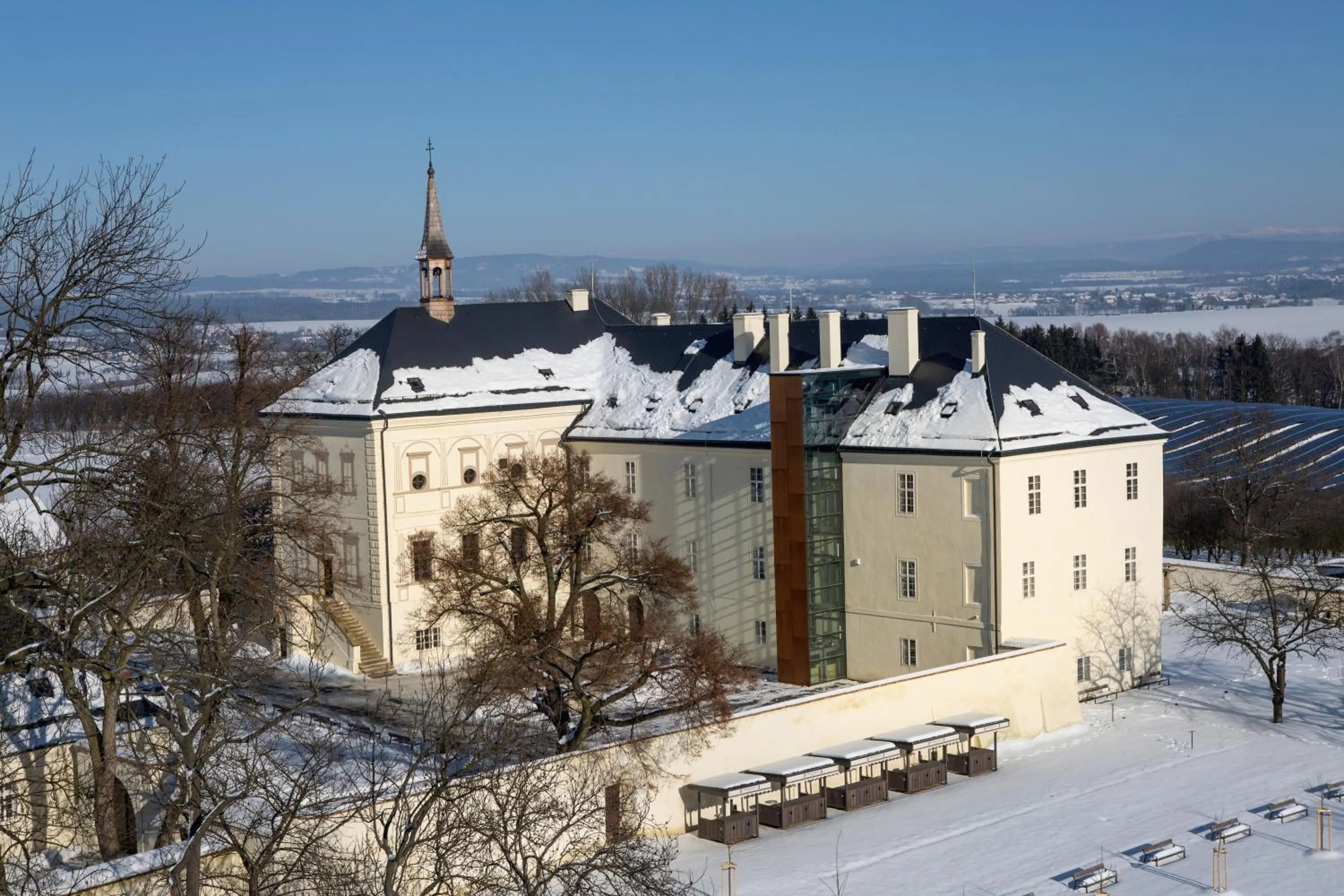 Winter in Hotel Zámek Svijany