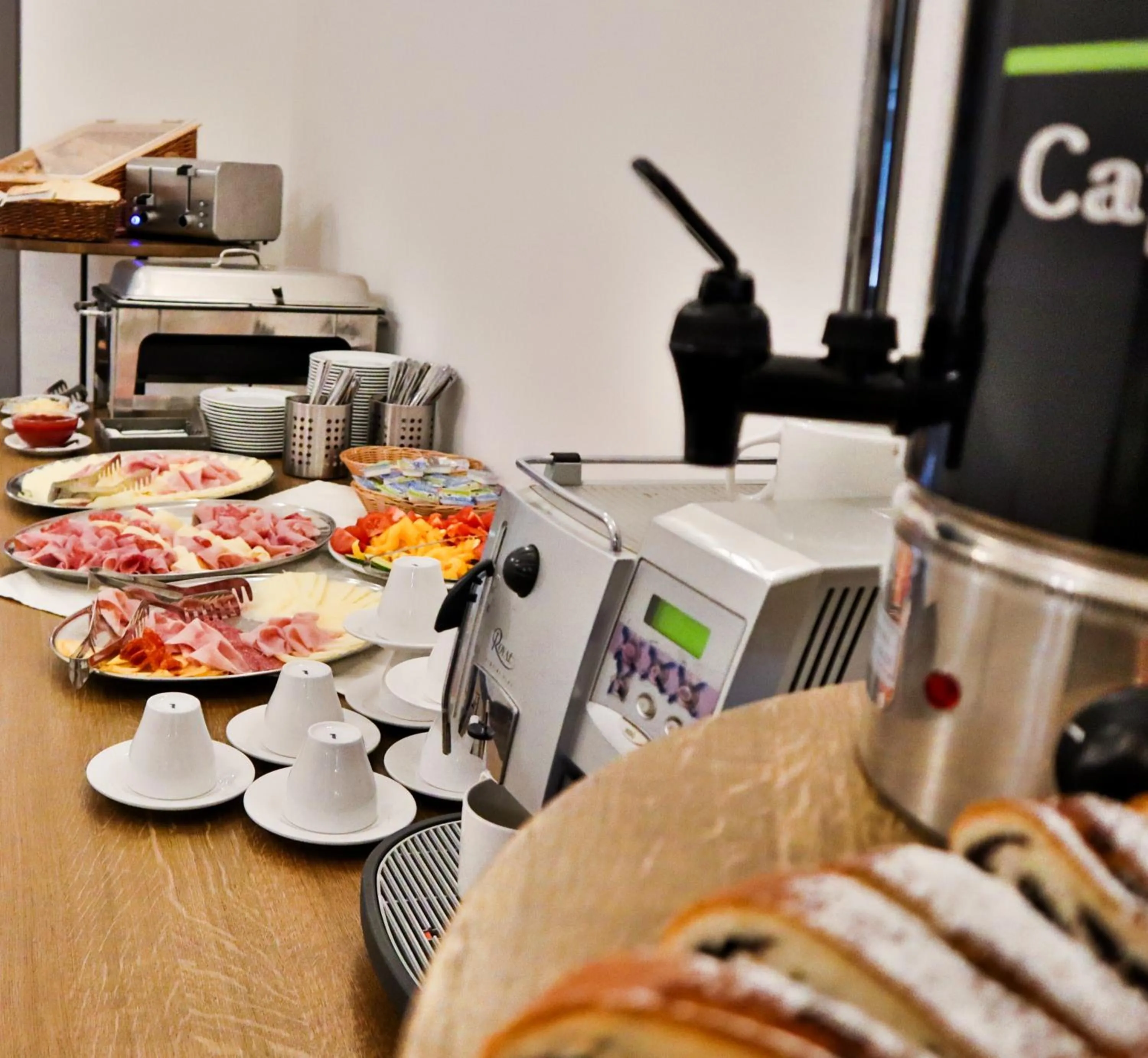 Continental breakfast in Hotel Zámek Svijany