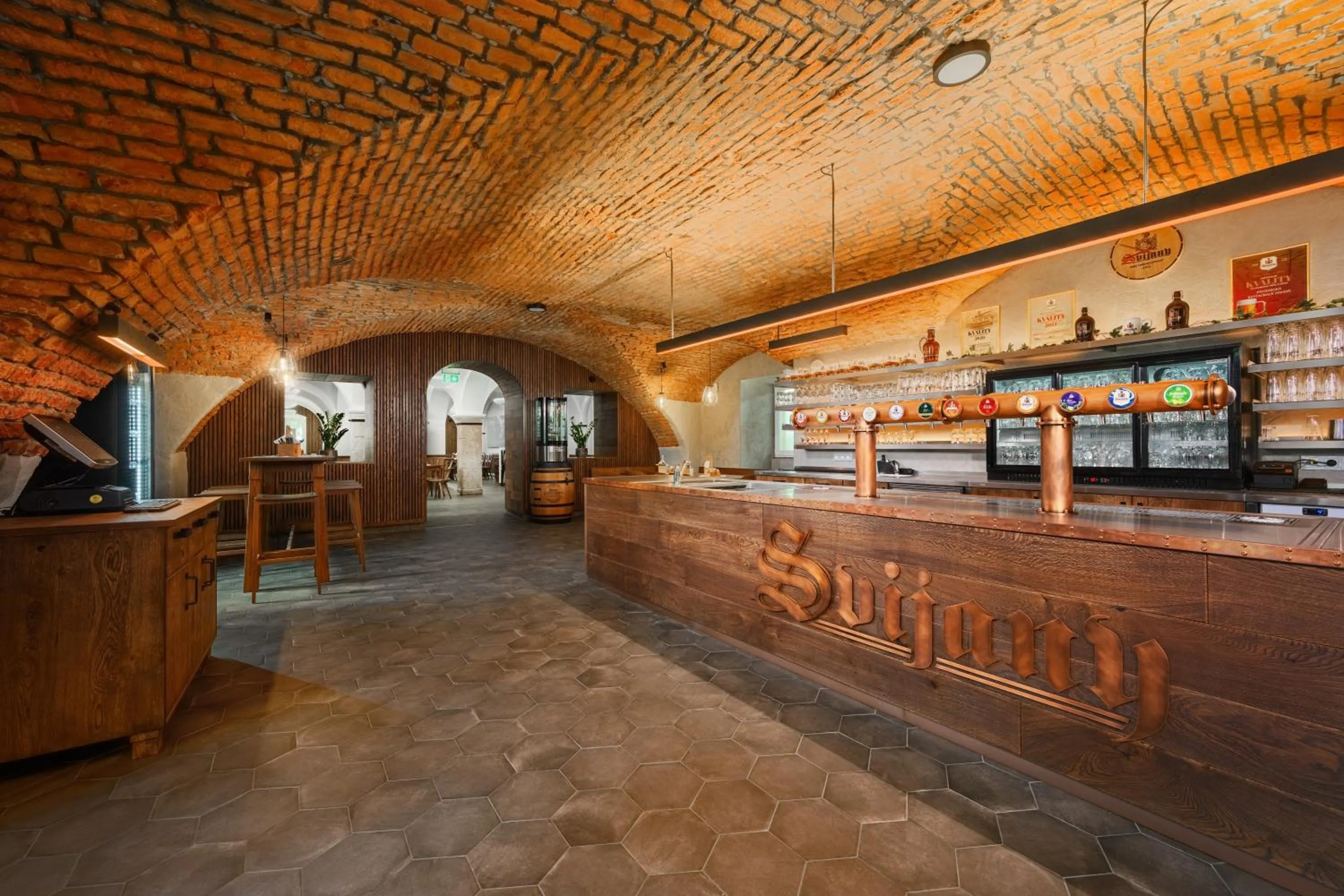 Restaurant/places to eat in Hotel Zámek Svijany