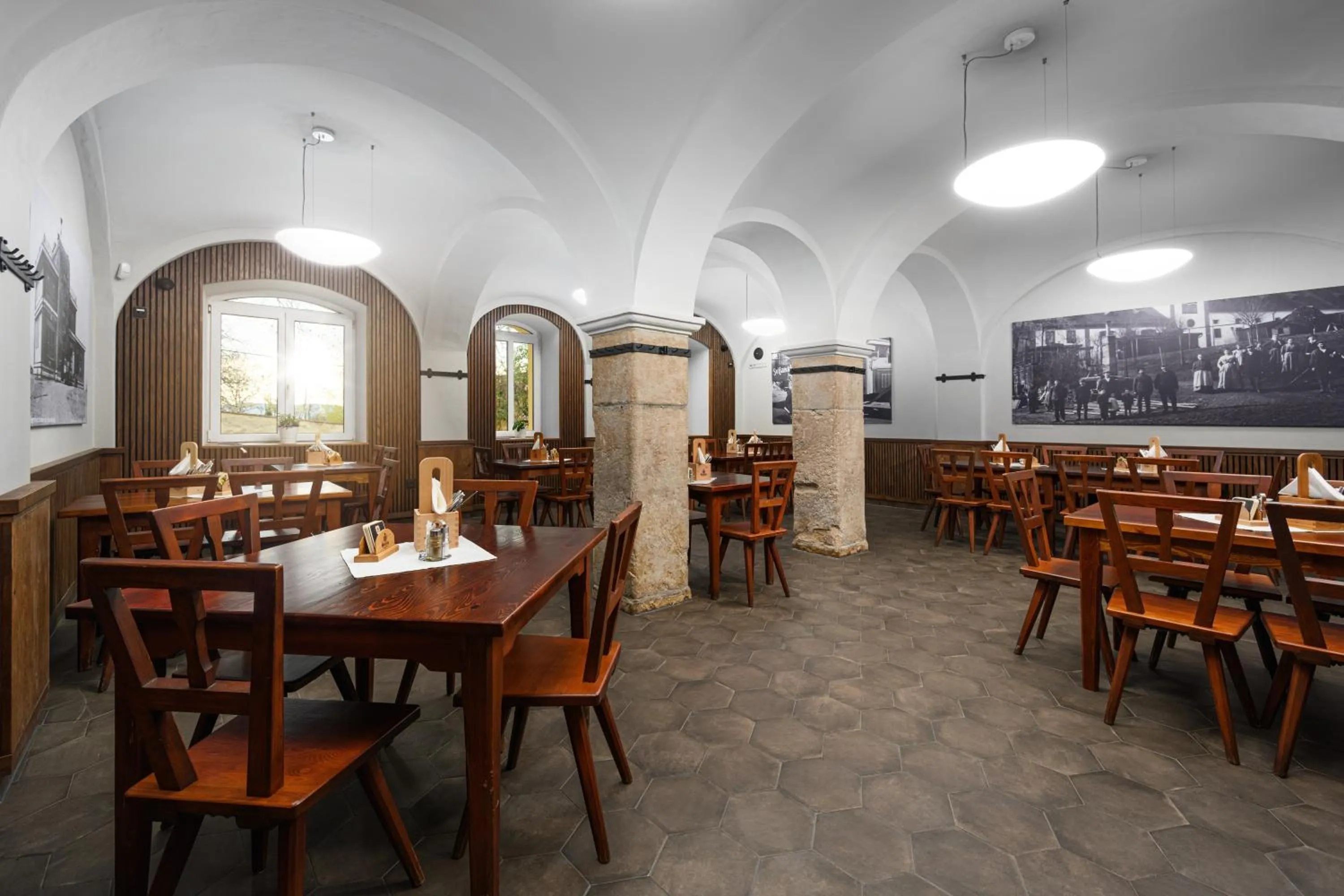 Restaurant/places to eat in Hotel Zámek Svijany