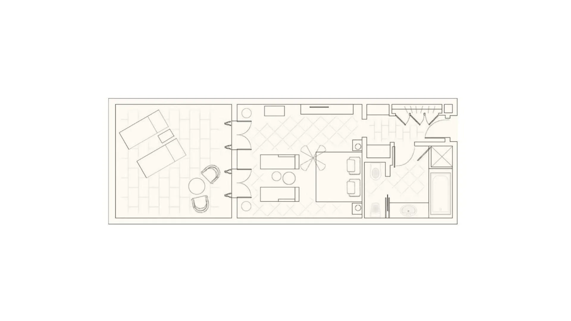 Photo of the whole room in Anassa