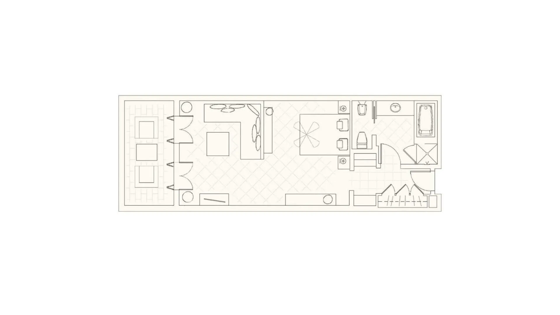 Photo of the whole room in Anassa