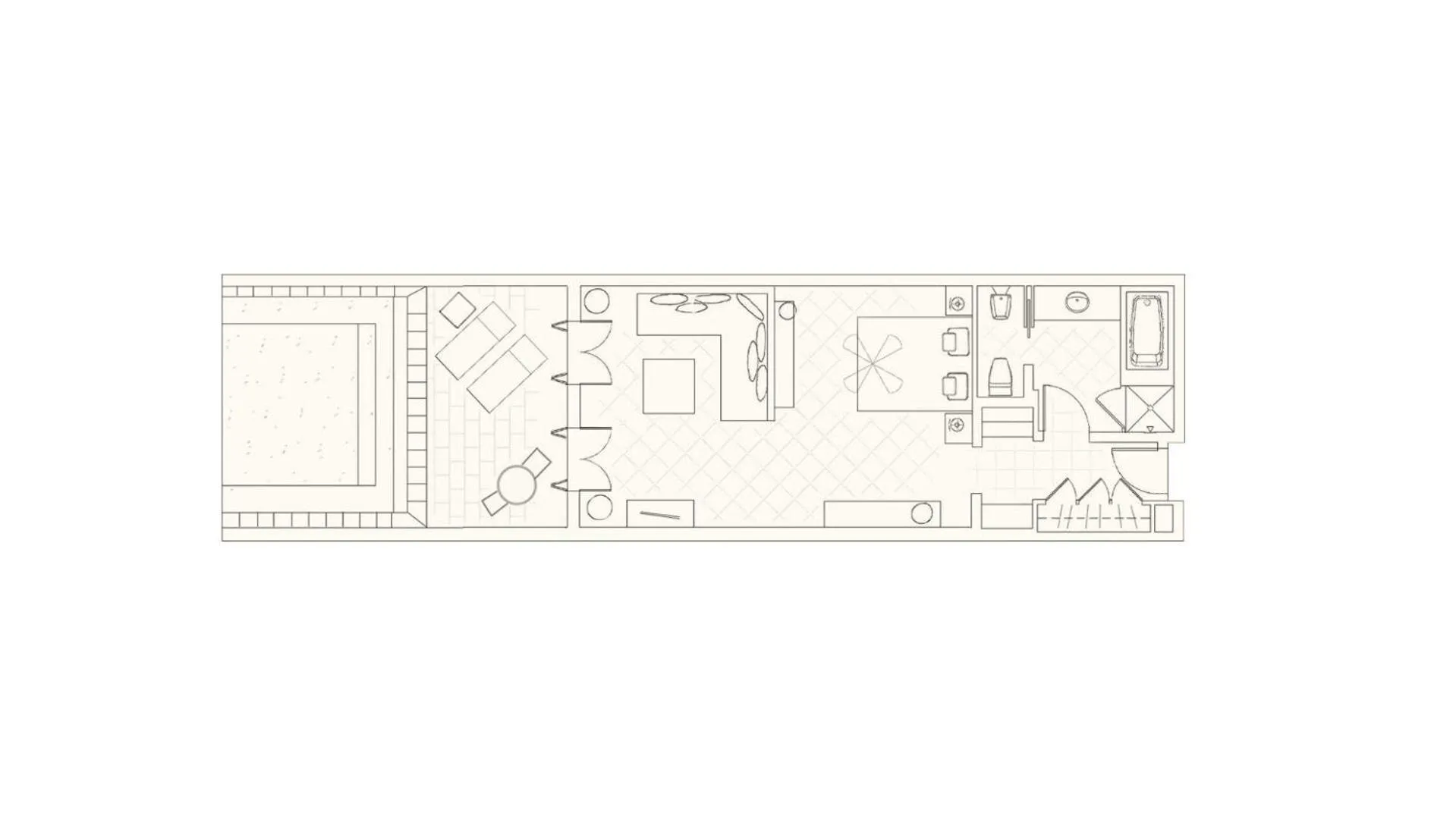 Photo of the whole room in Anassa