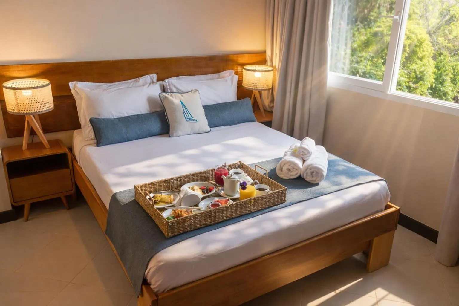 Bedroom, Bed in Buzios Mar Hotel