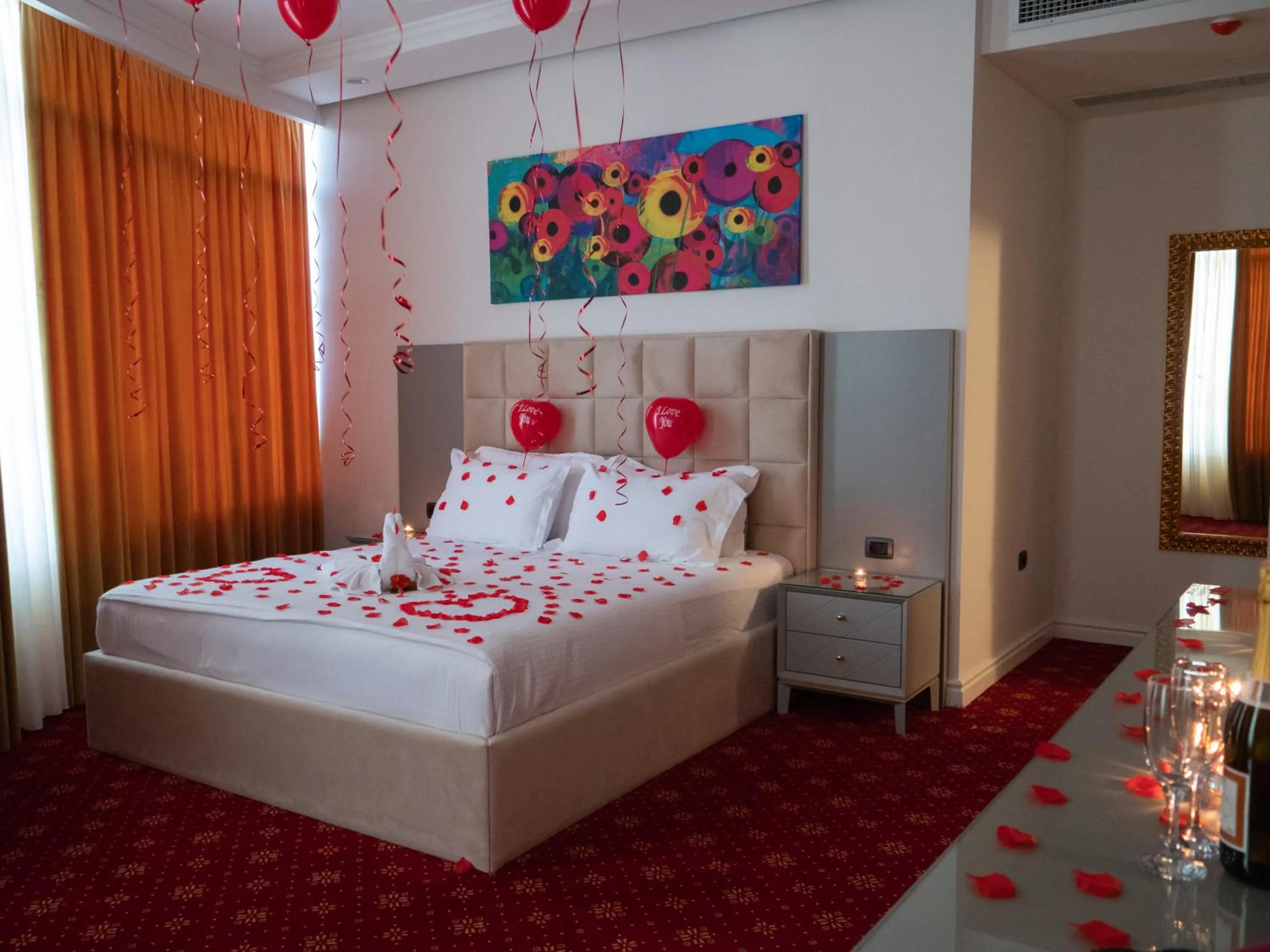 Bed in PalmaNova Resort