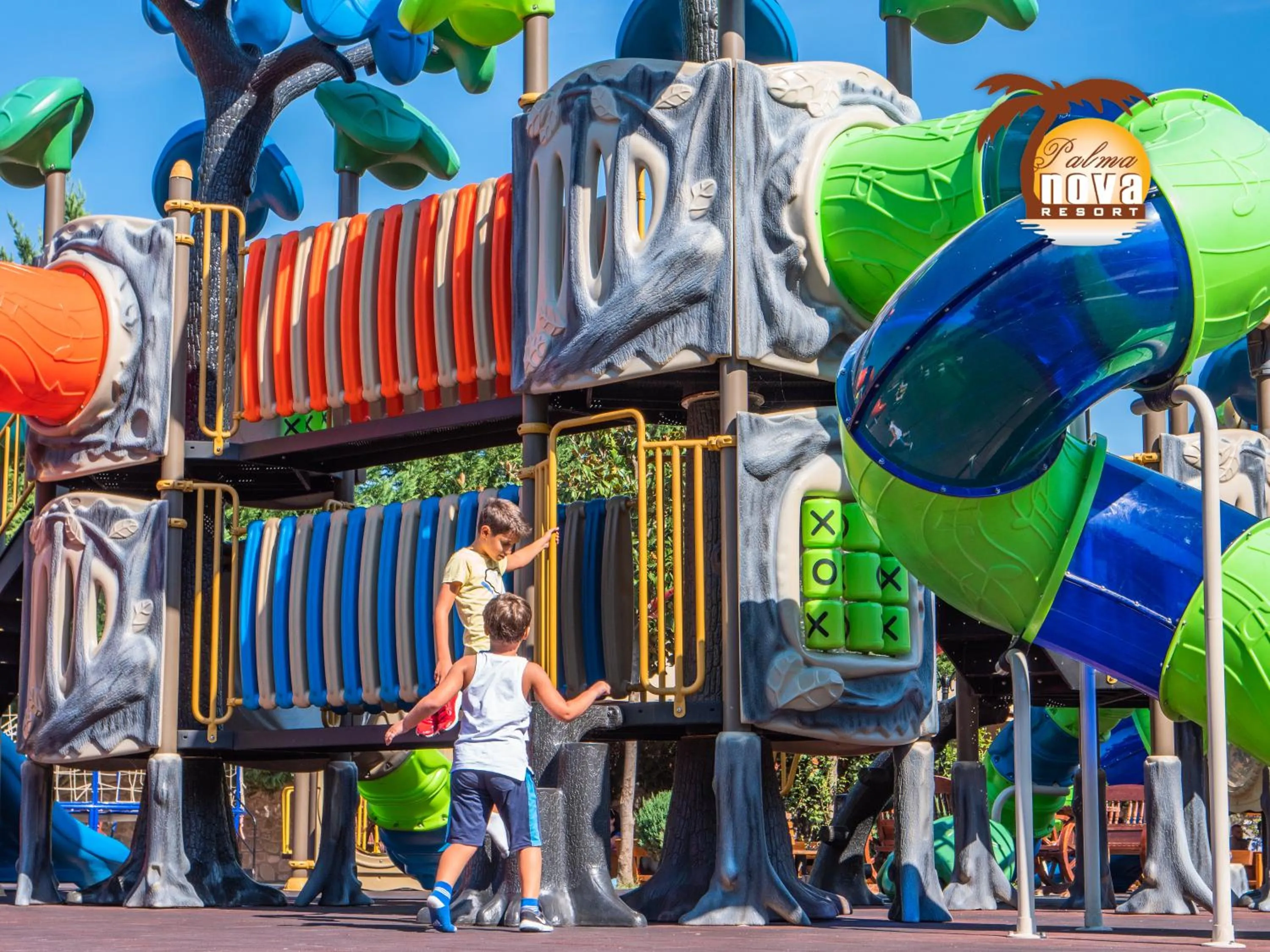 Children play ground in PalmaNova Resort