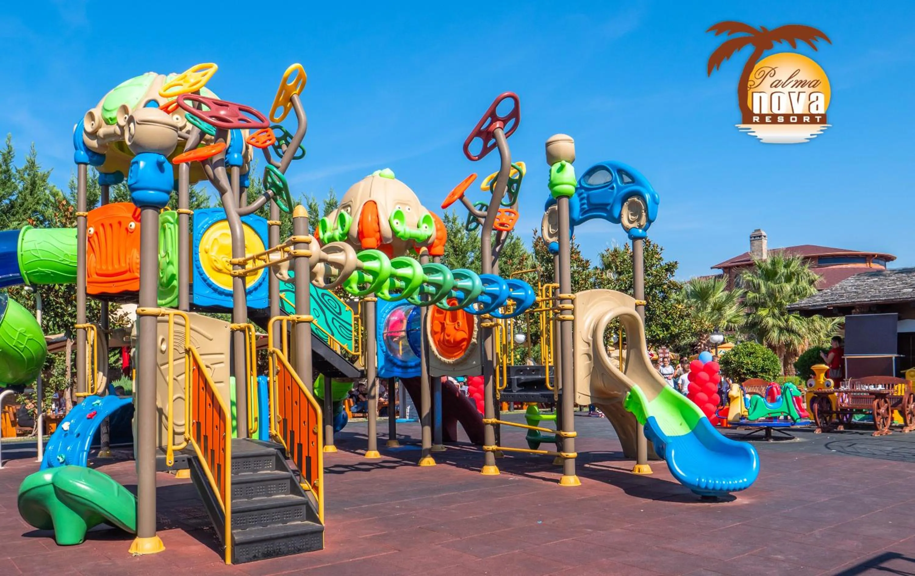 Children play ground in PalmaNova Resort