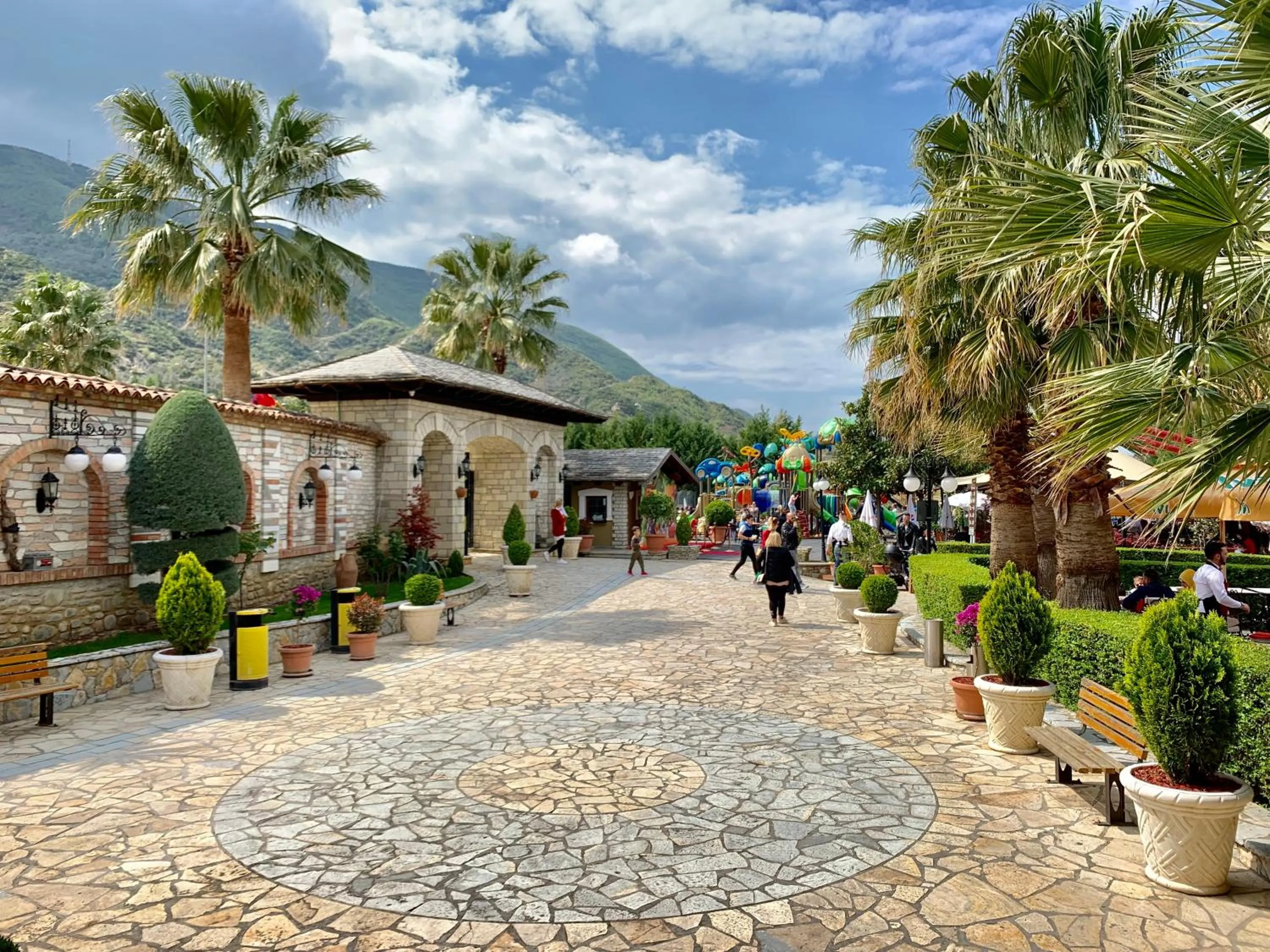 Natural landscape in PalmaNova Resort