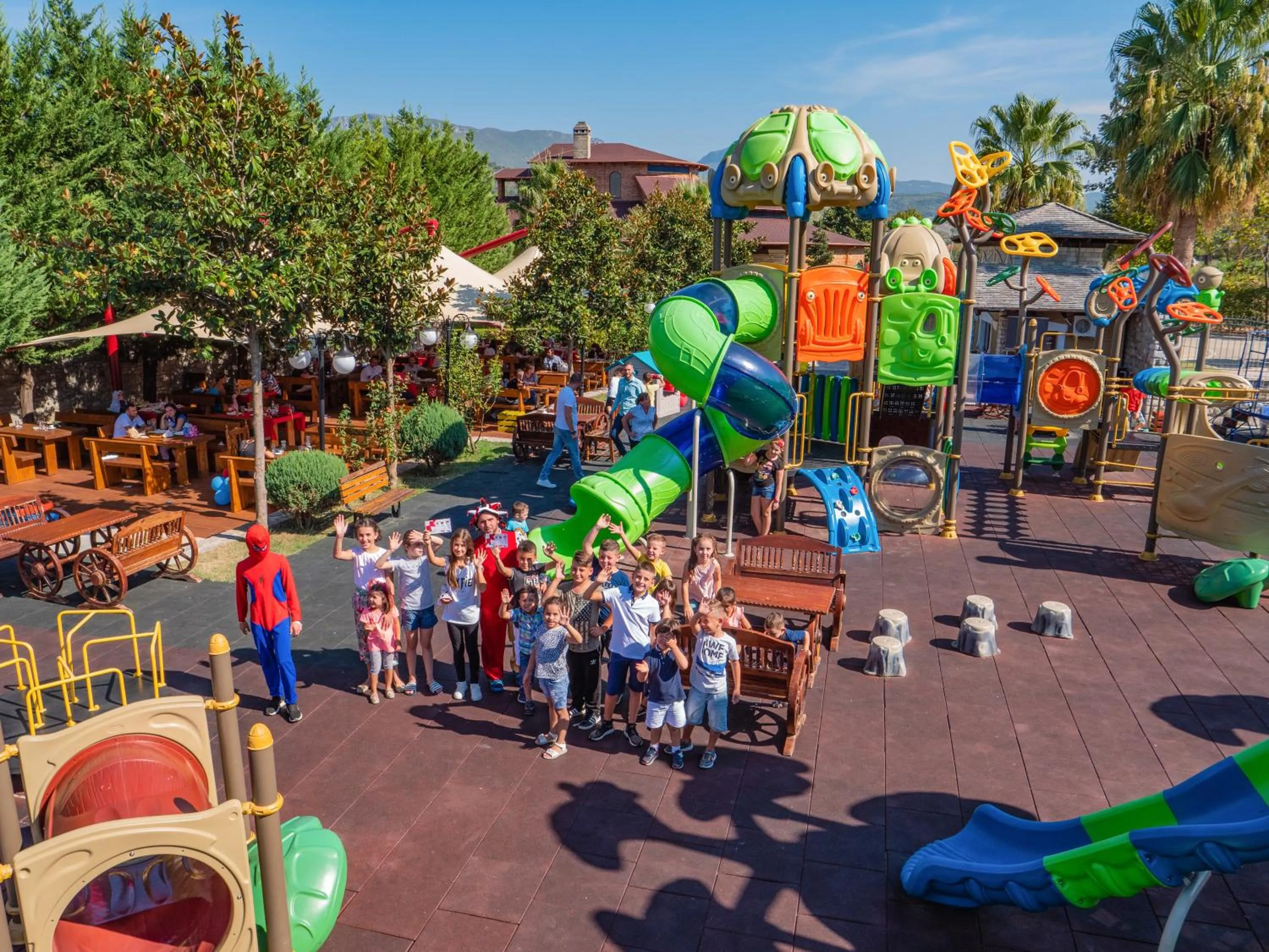 Children play ground in PalmaNova Resort