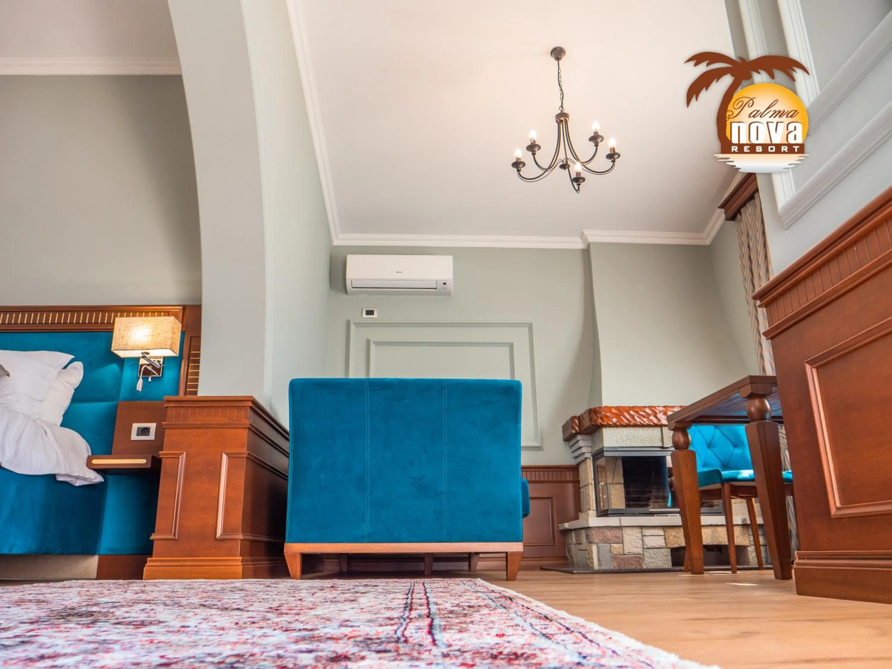 Communal lounge/ TV room in PalmaNova Resort