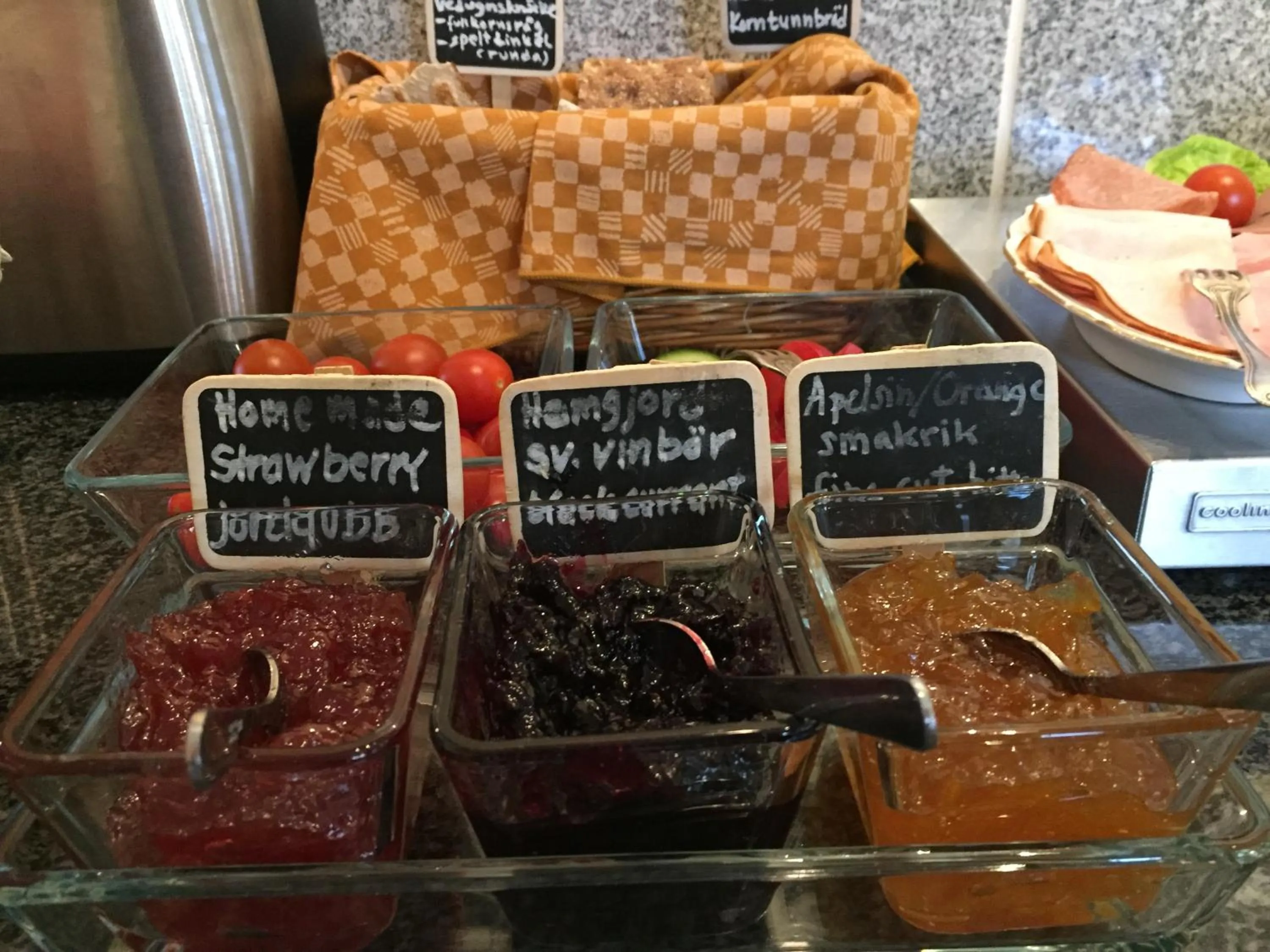 Breakfast in Borgs Villahotell och B&B