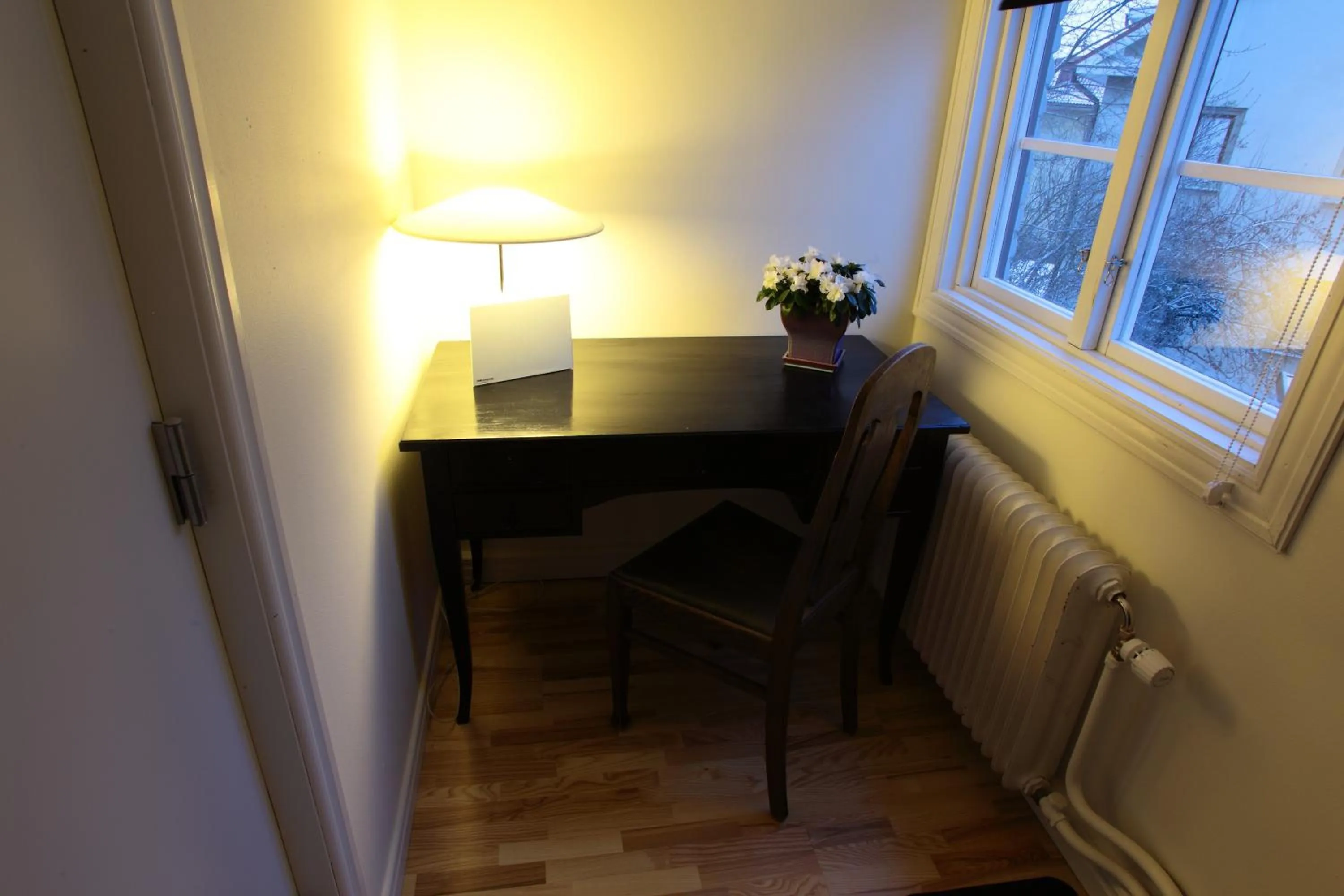 Seating area in Borgs Villahotell och B&B