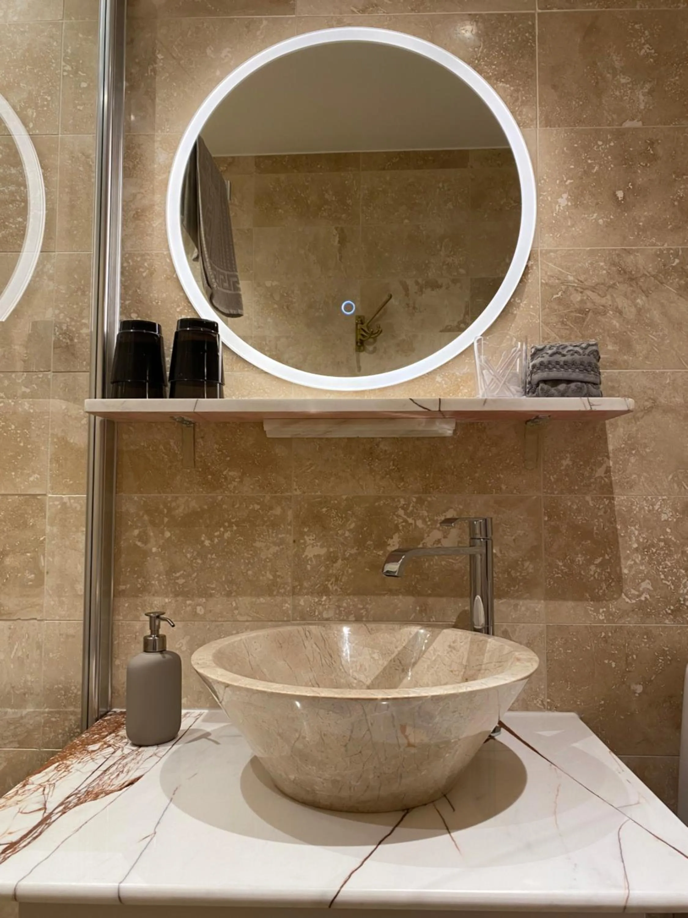 Bathroom in Borgs Villahotell och B&B