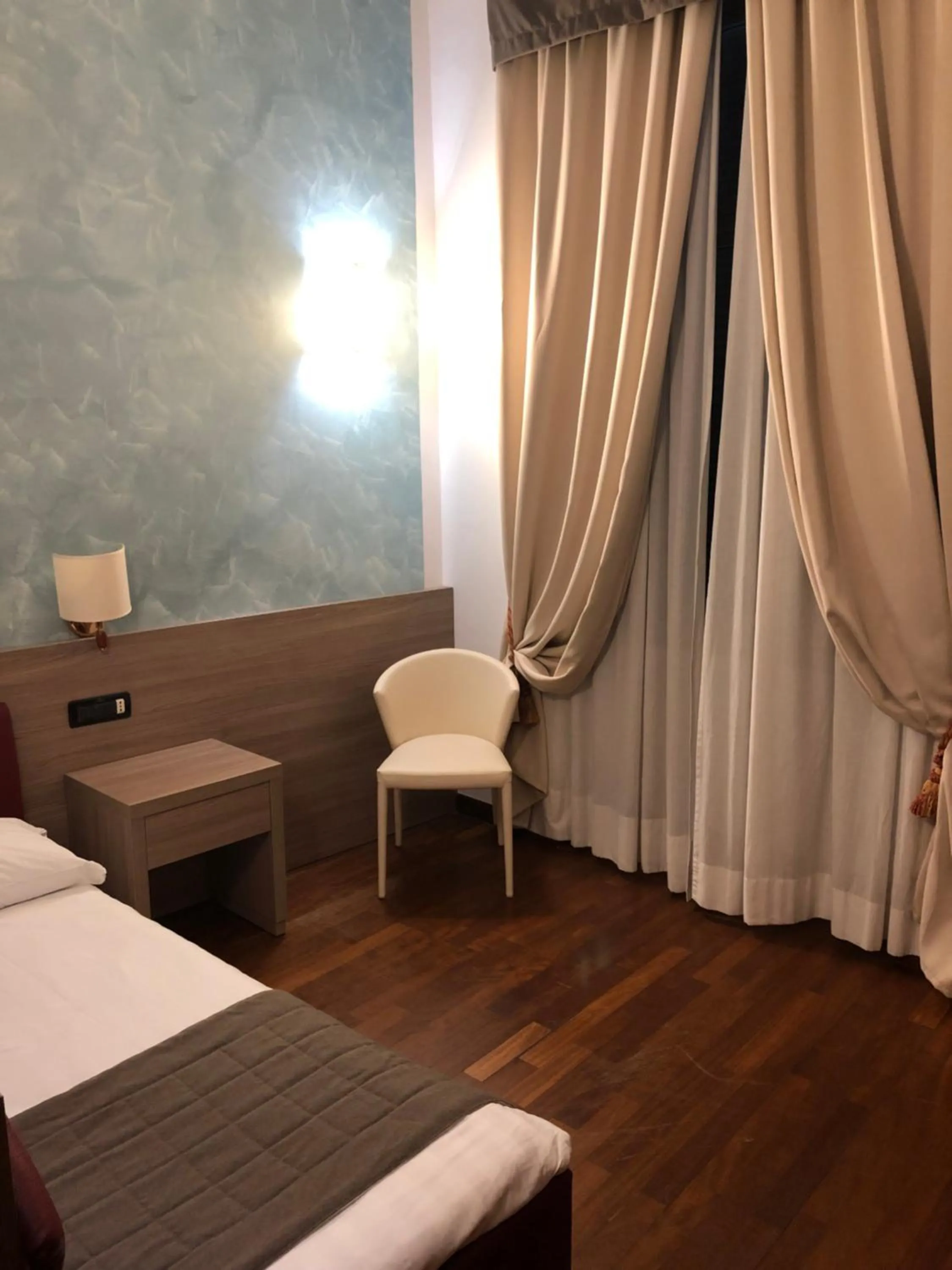 Bed in Hotel Parigi & Spa