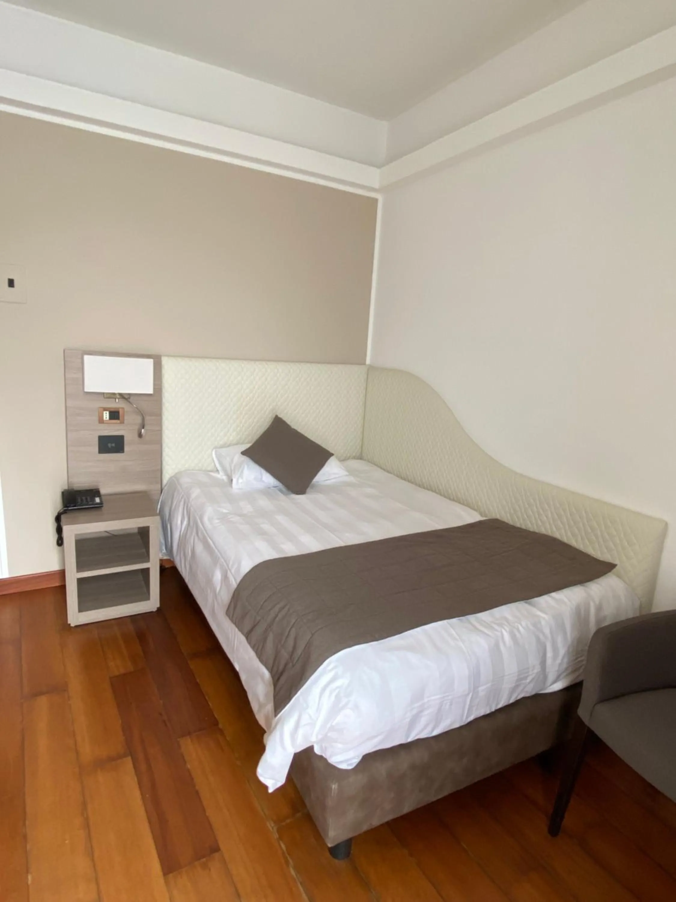 Bed in Hotel Parigi & Spa