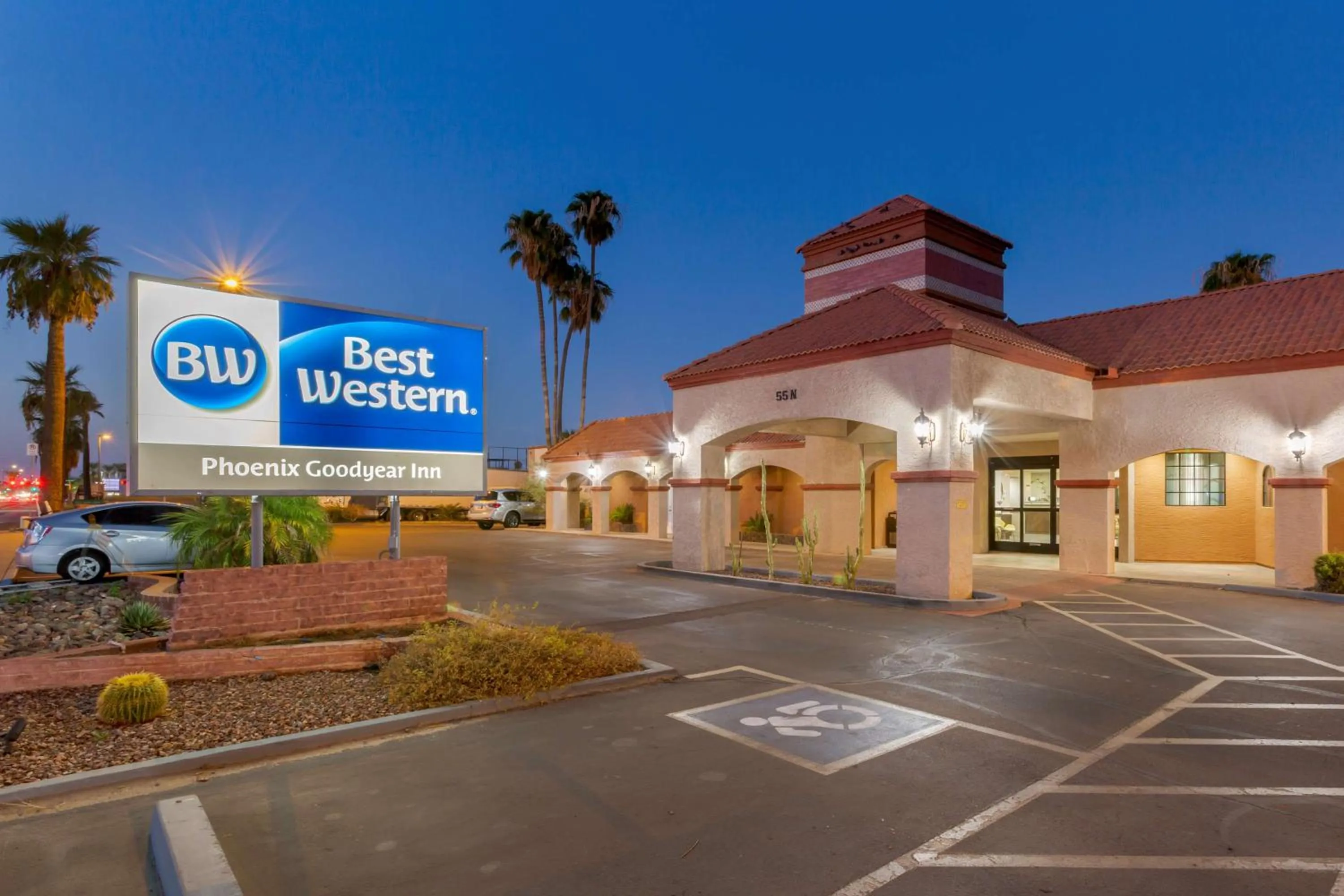 Property building in Best Western Phoenix Goodyear Inn