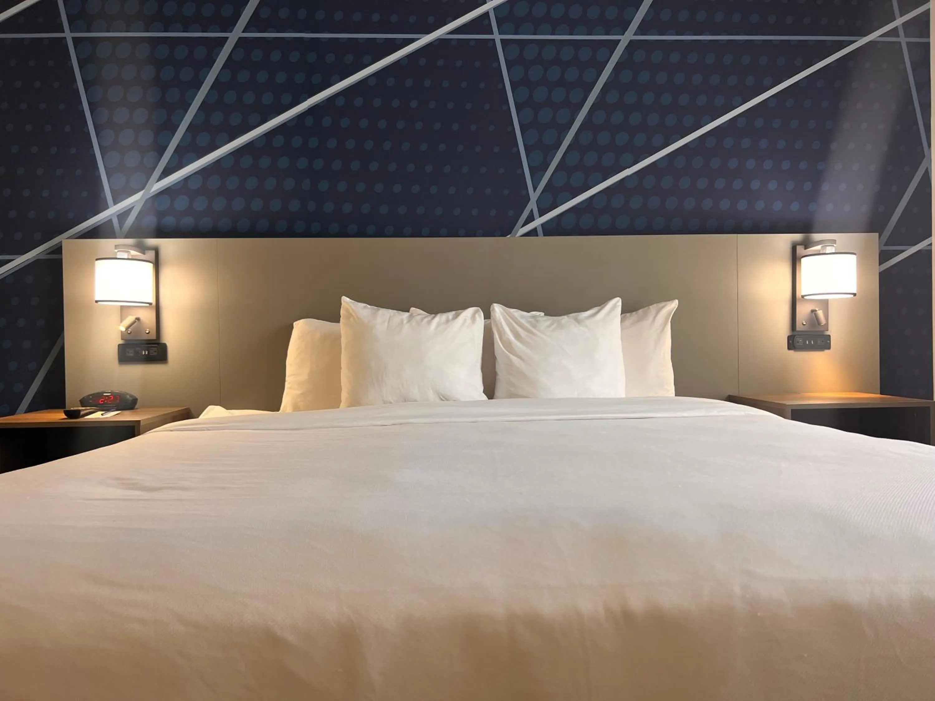 Bedroom, Bed in Comfort Suites Louisville Airport