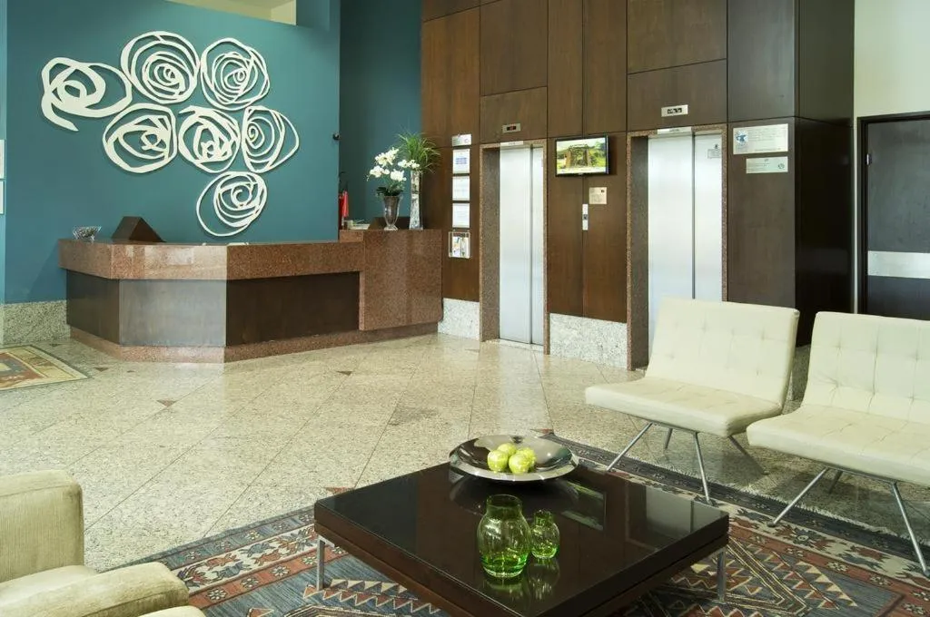 Lobby or reception in Praia do Canto Apart Hotel