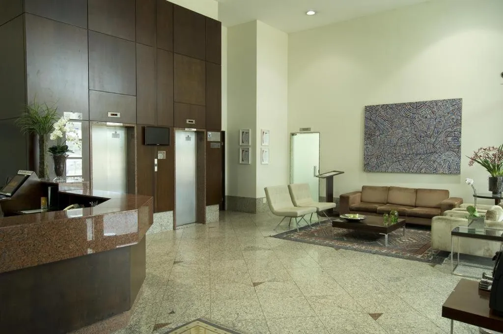 Lobby or reception in Praia do Canto Apart Hotel