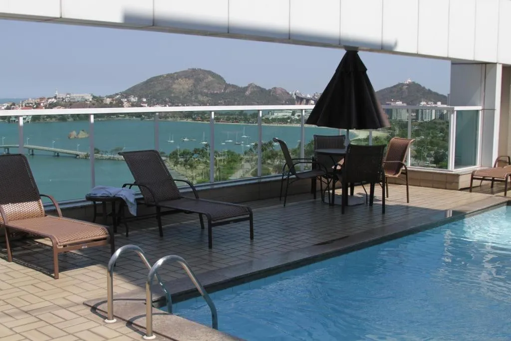 Swimming pool in Praia do Canto Apart Hotel