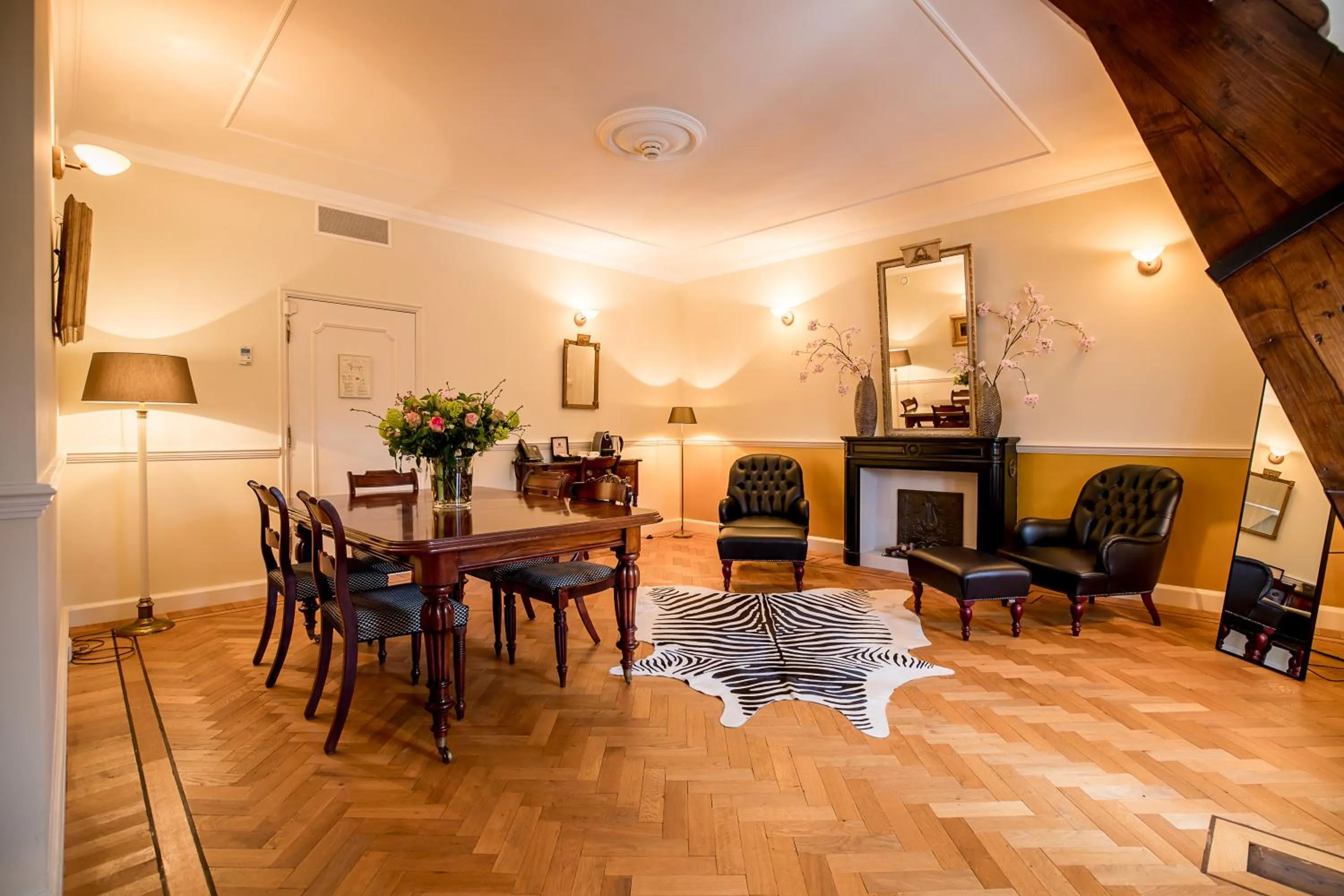 Living room in Kasteel de Wittenburg