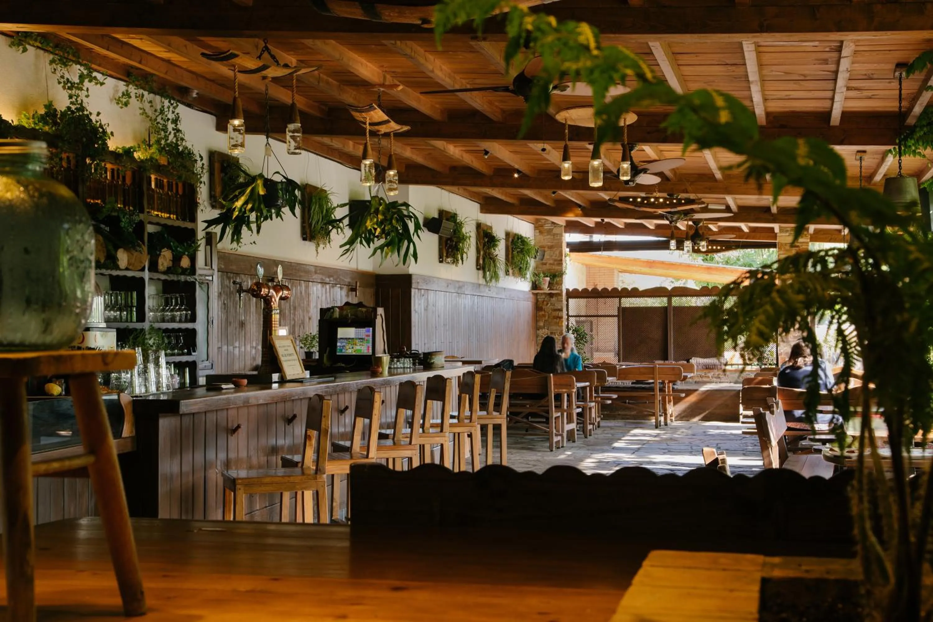 Garden in La Moncloa de San Lazaro