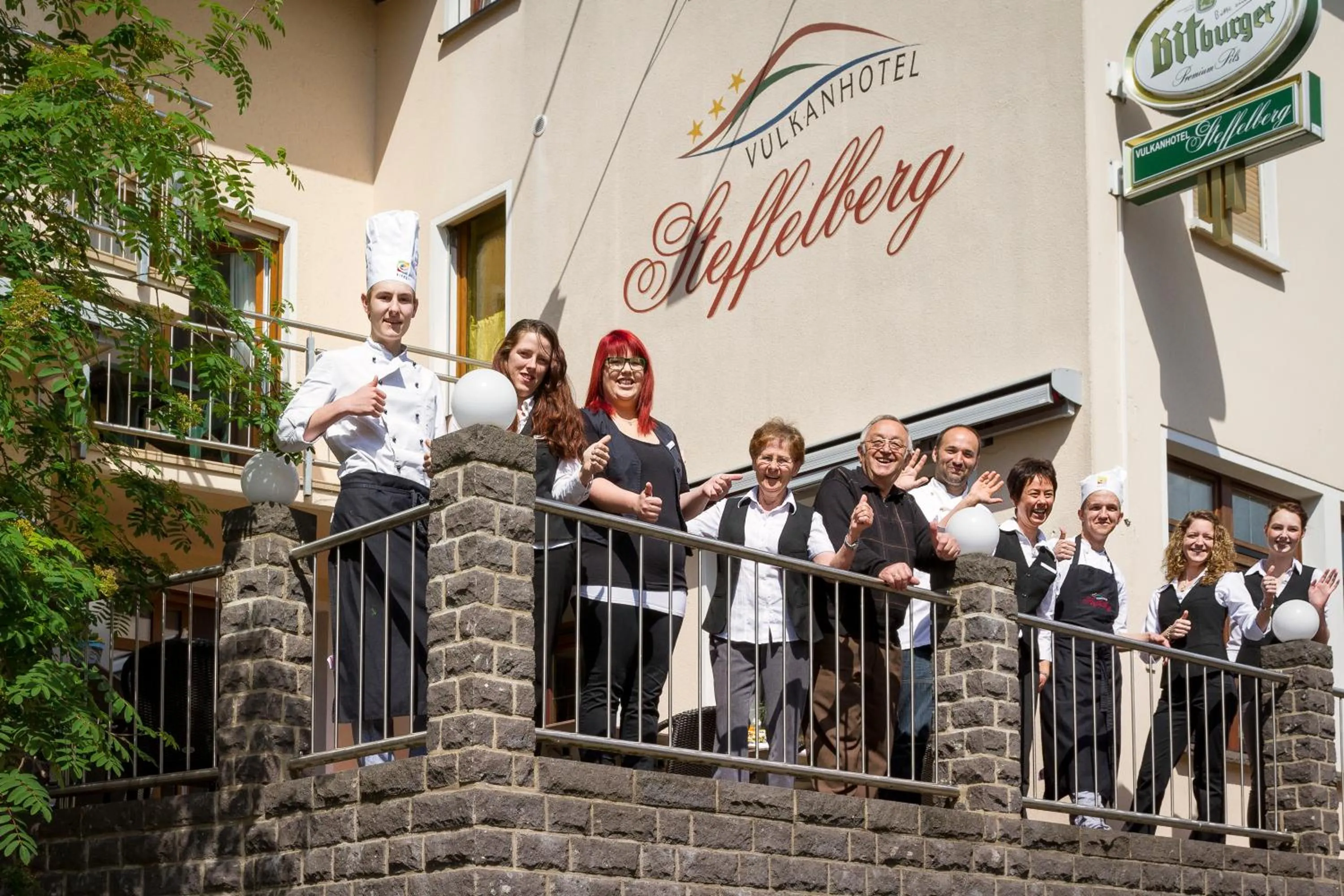 Facade/entrance in Vulkanhotel balance&selfness ***S