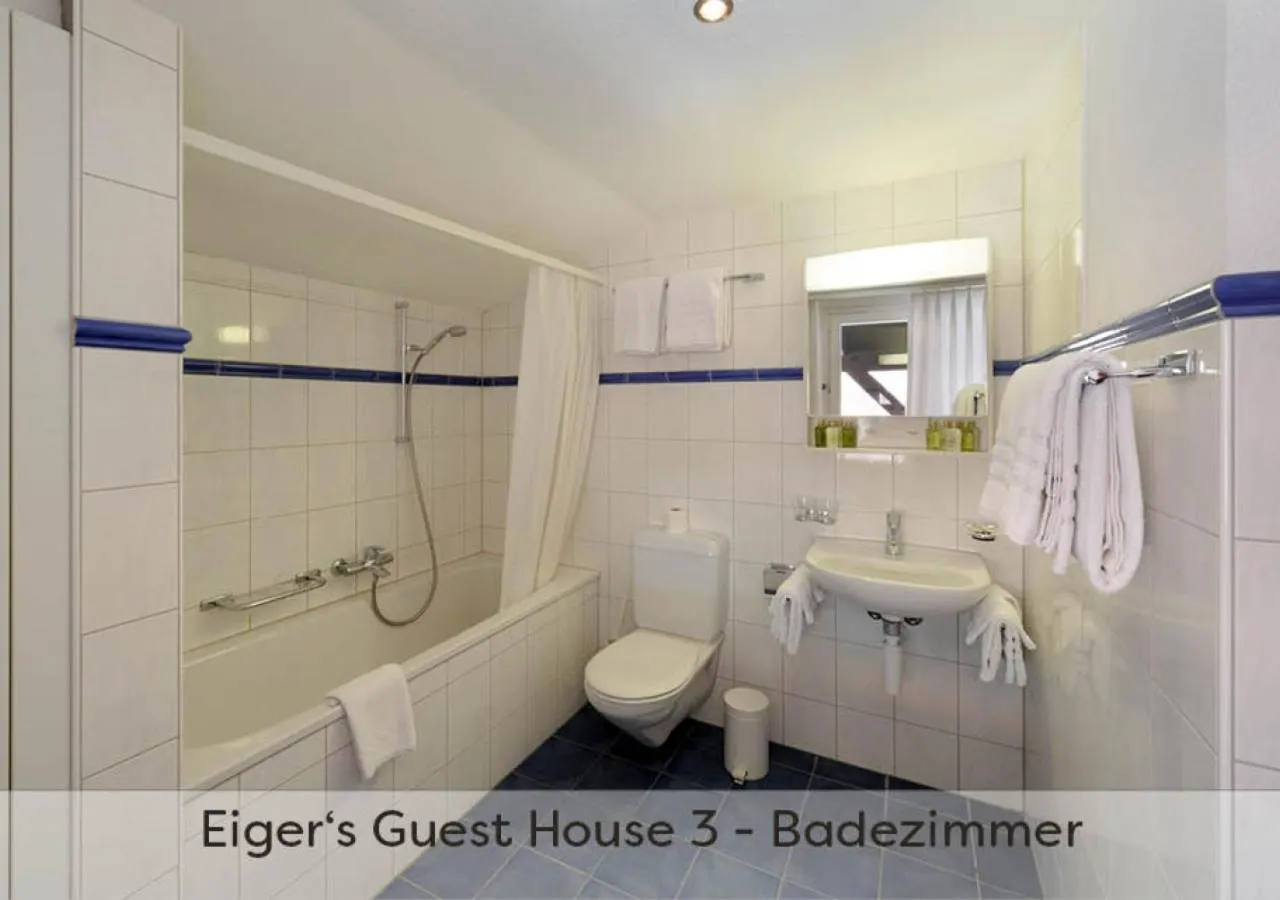 Bathroom in Eiger Guest House - Grindelwald