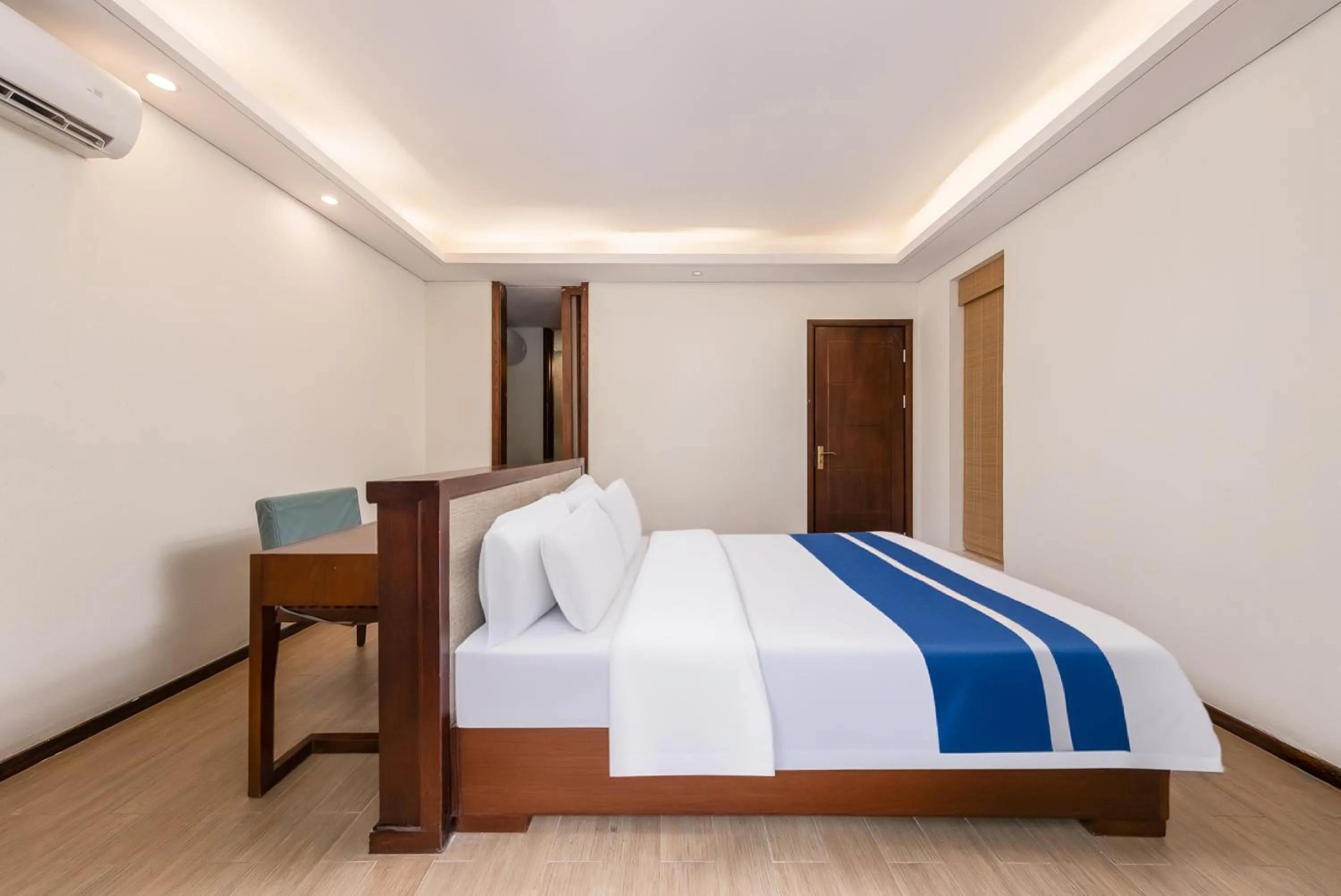 Bed in Iccssi Villa Haitang Bay Sanya