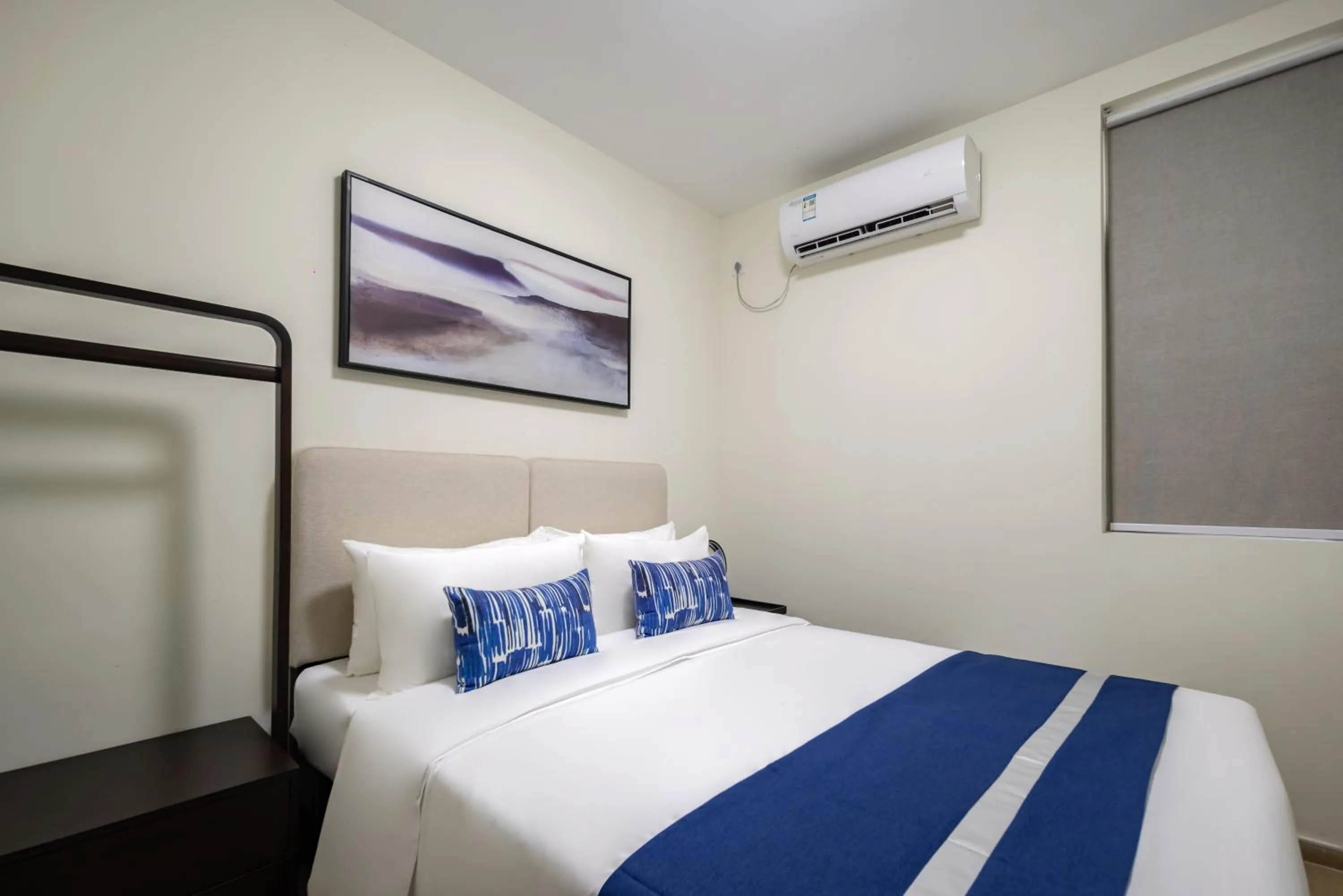 Bed in Iccssi Villa Haitang Bay Sanya