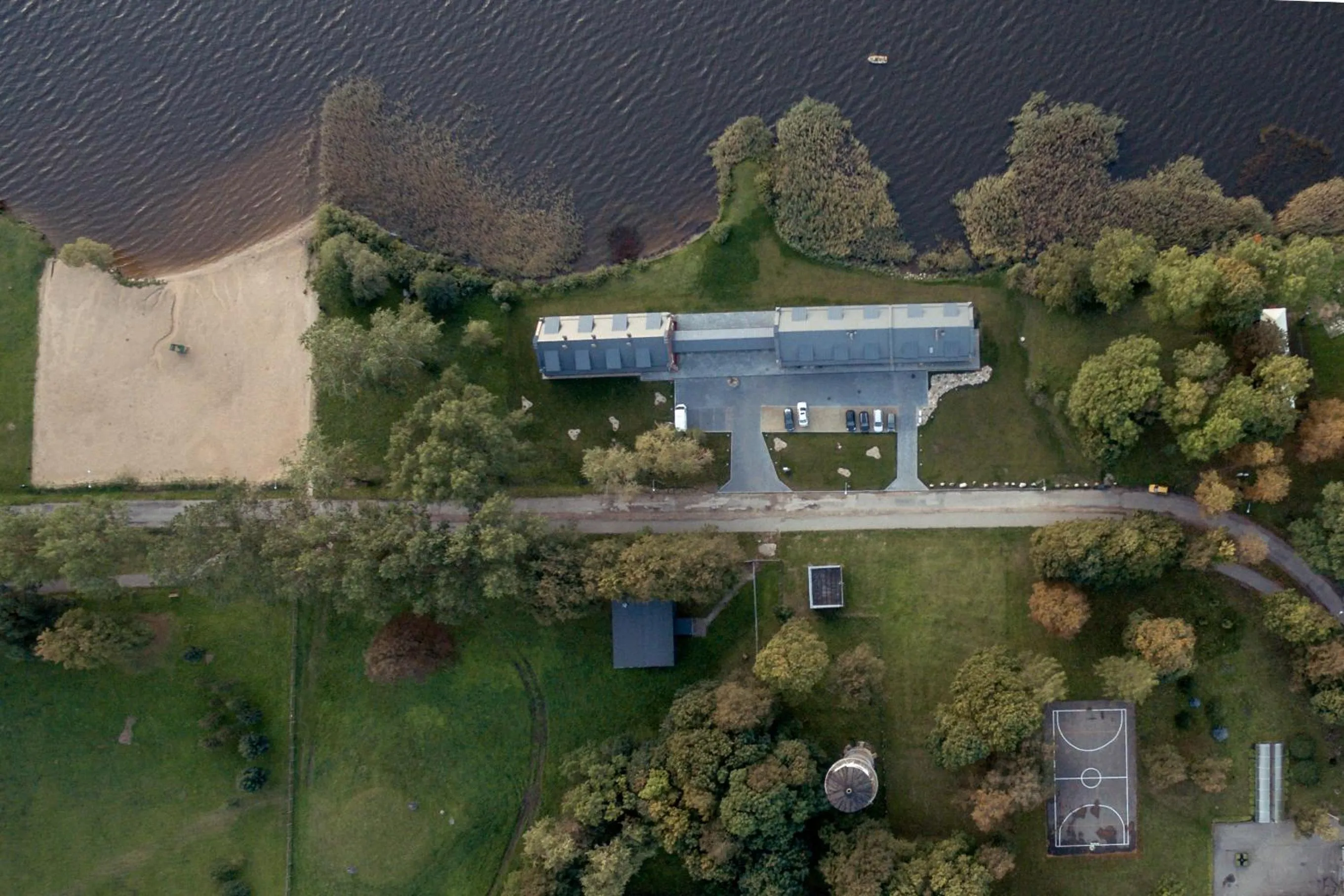 Bird's eye view in Žvejų užeiga