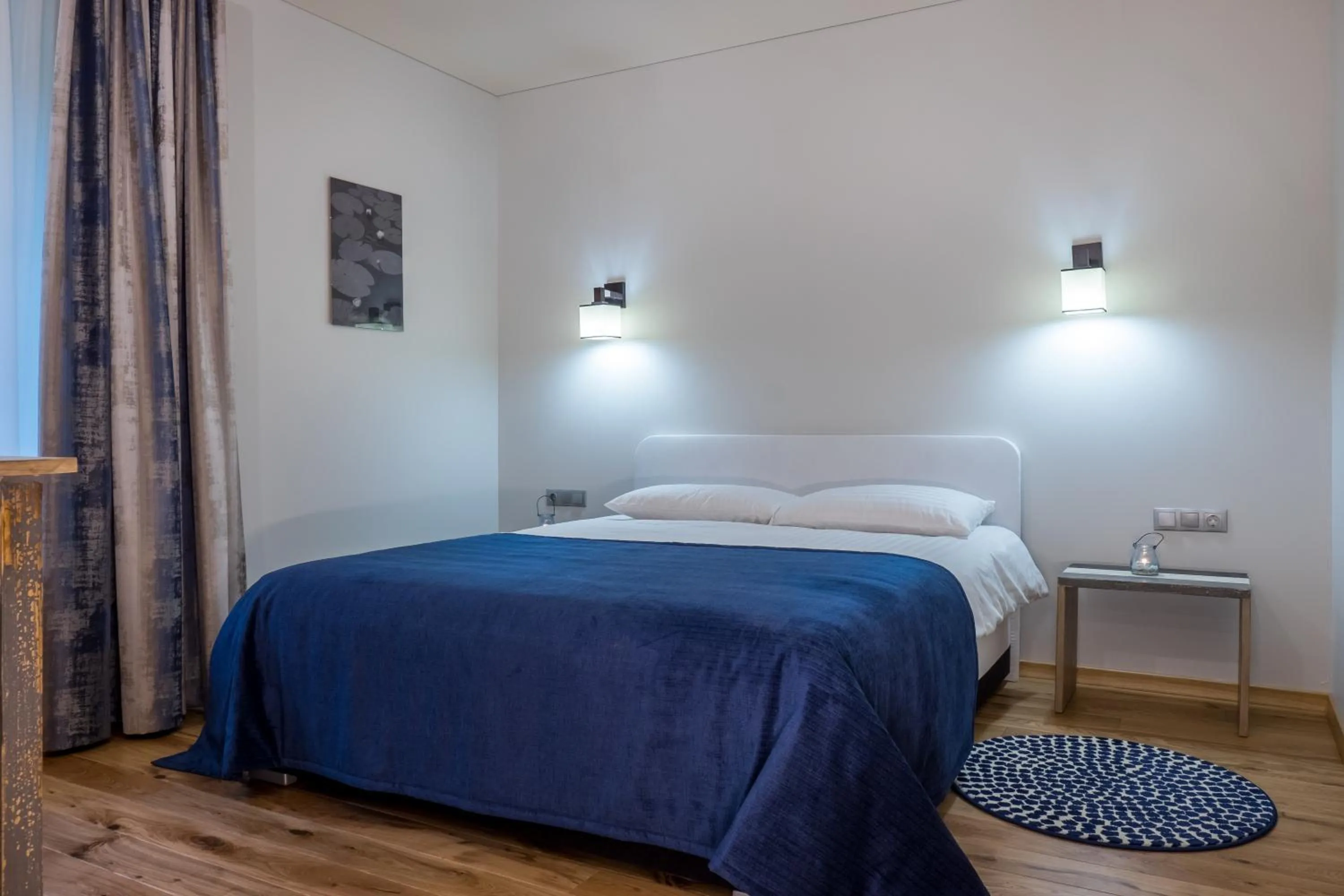 Photo of the whole room, Bed in Žvejų užeiga