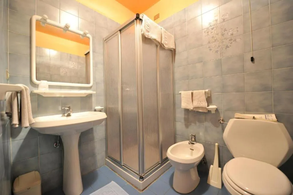 Bathroom in Locanda monte cervino