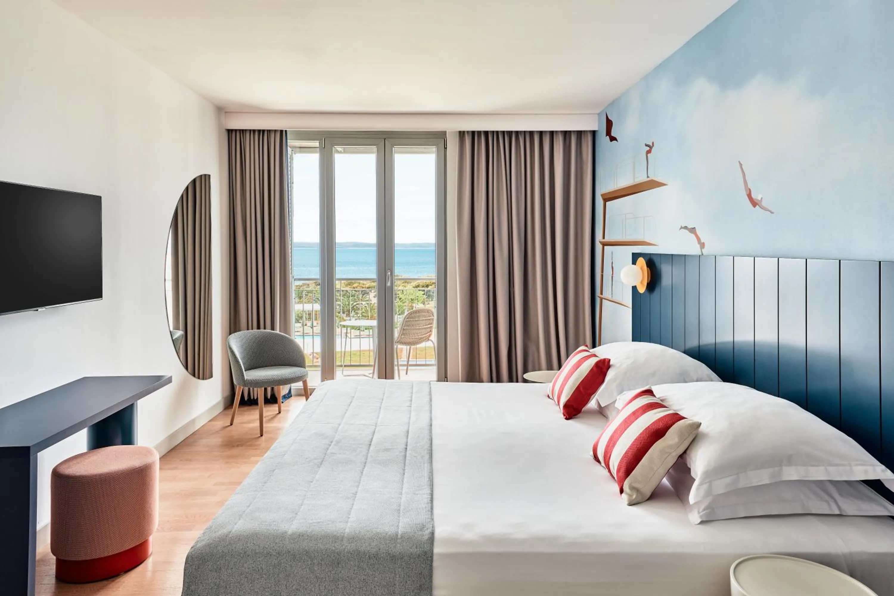 Bed in Falkensteiner Family Hotel Diadora