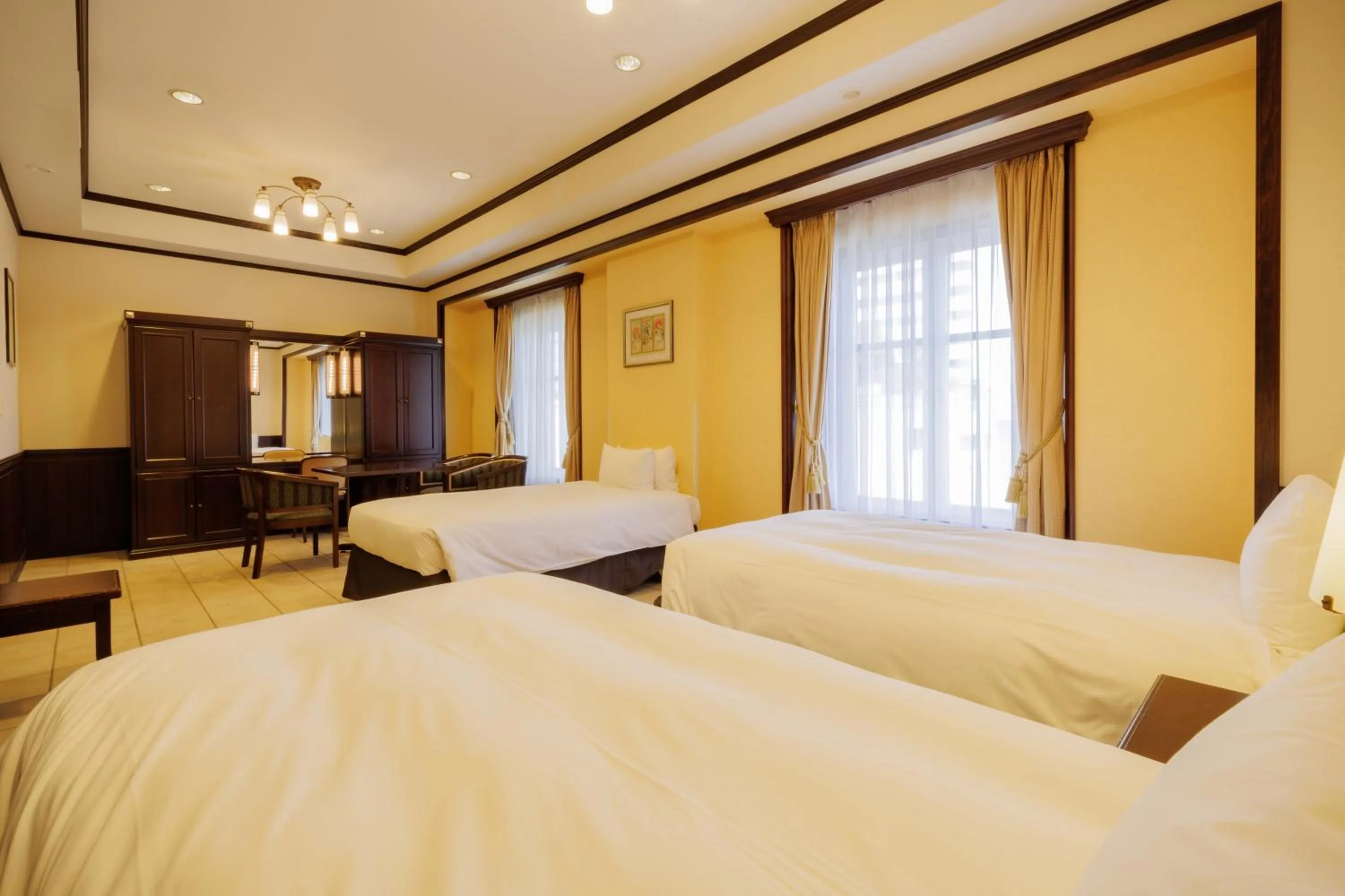 Bed in Hotel Monterey Sendai