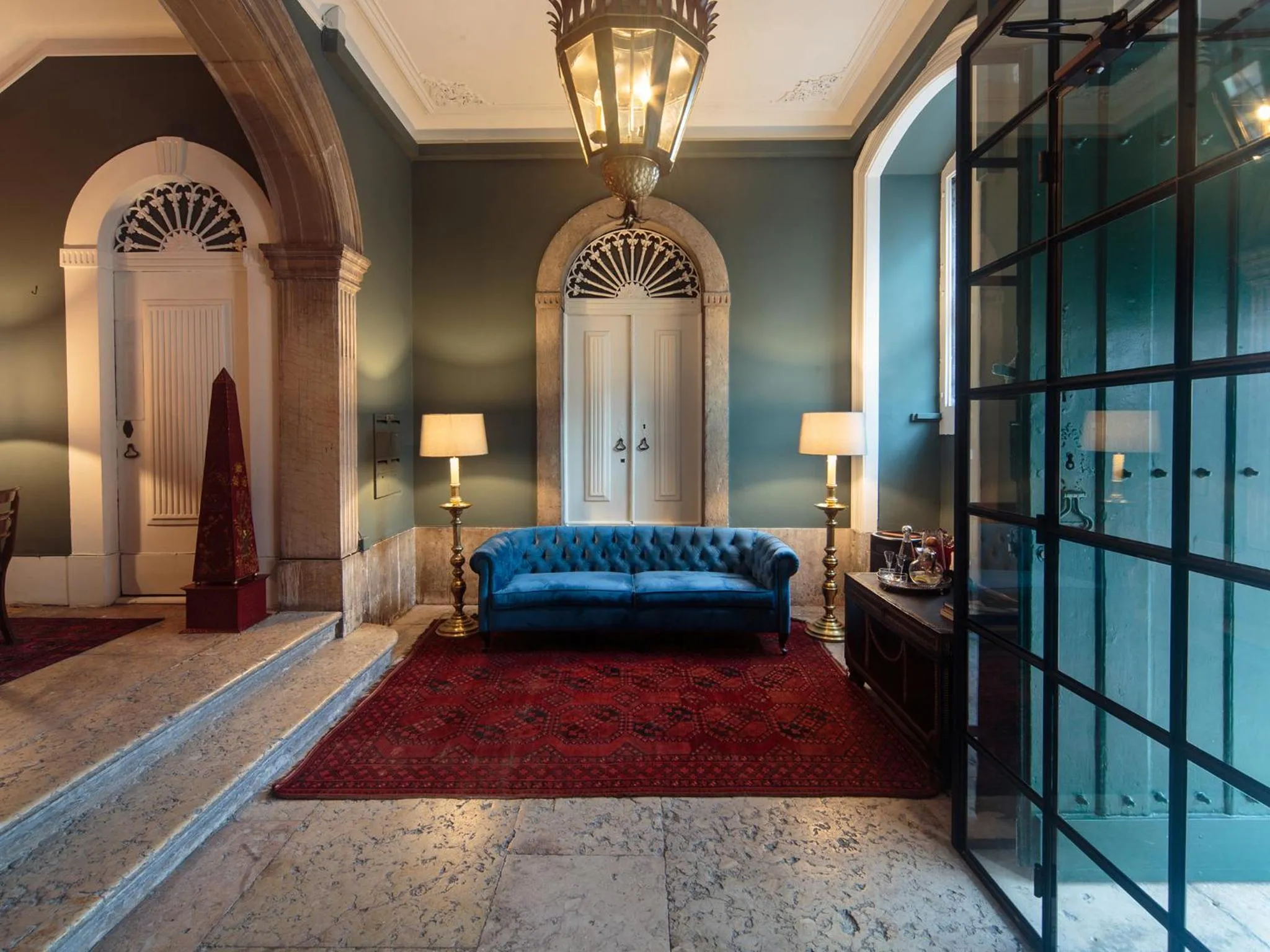 Lobby or reception, Bed in Dear Lisbon - Bordalo Palace Chiado